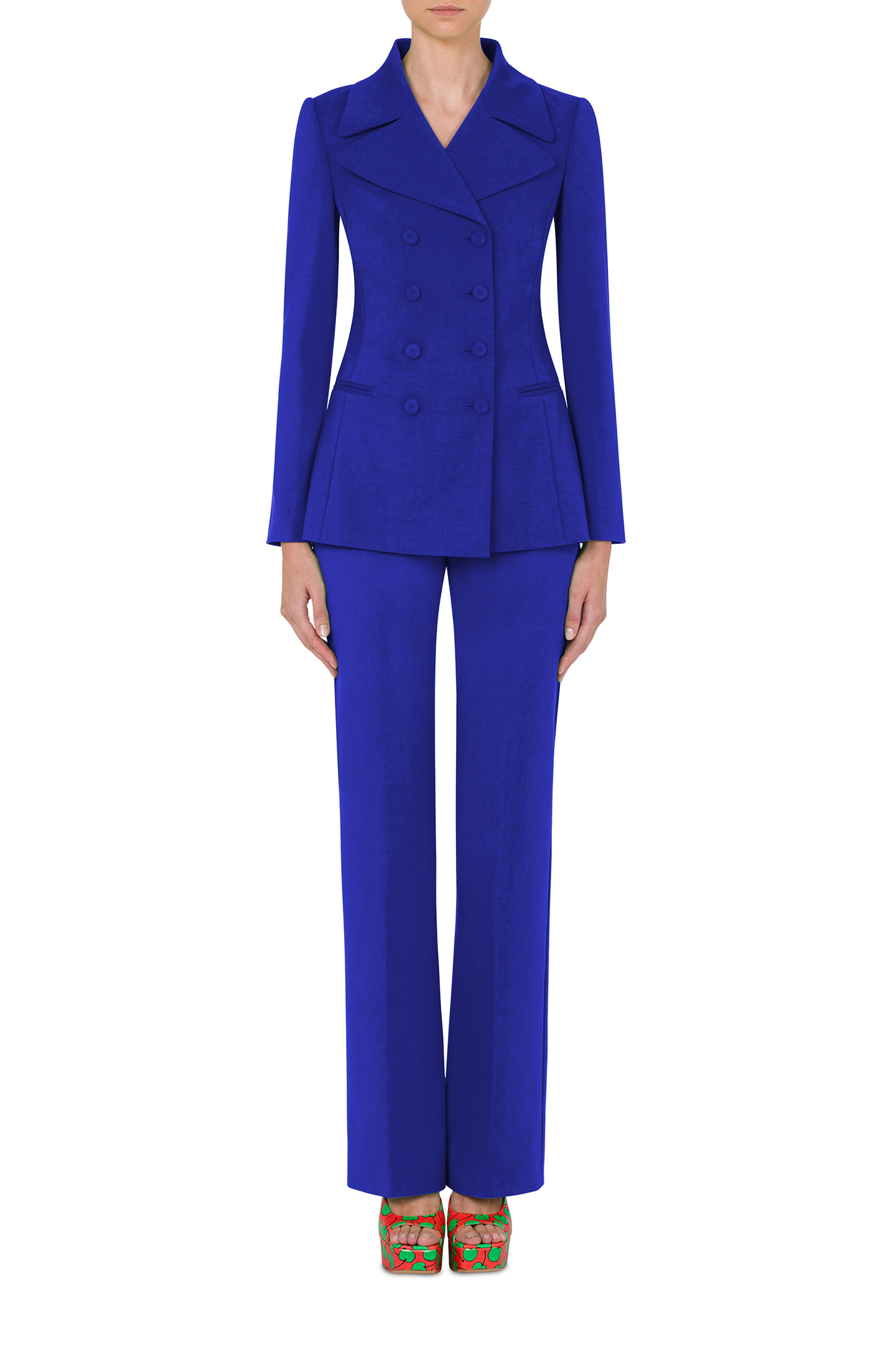 60'S STRETCH CANVAS JACKET BLUE 1