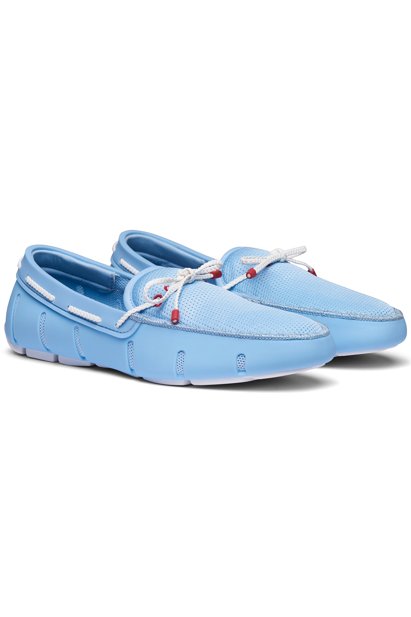 BRAIDED LACE LOAFER SPRAY BLUE 2