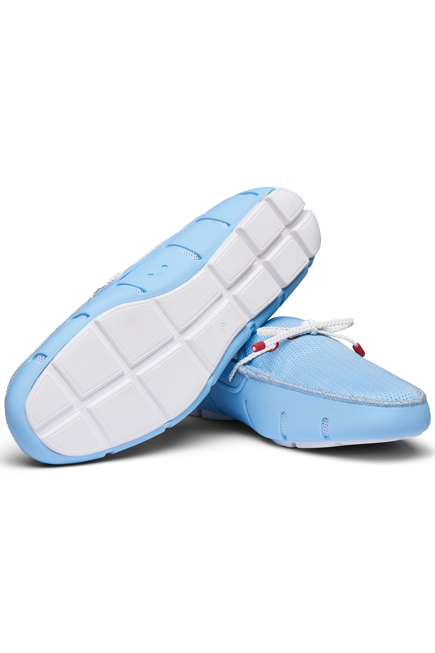 BRAIDED LACE LOAFER SPRAY BLUE 3