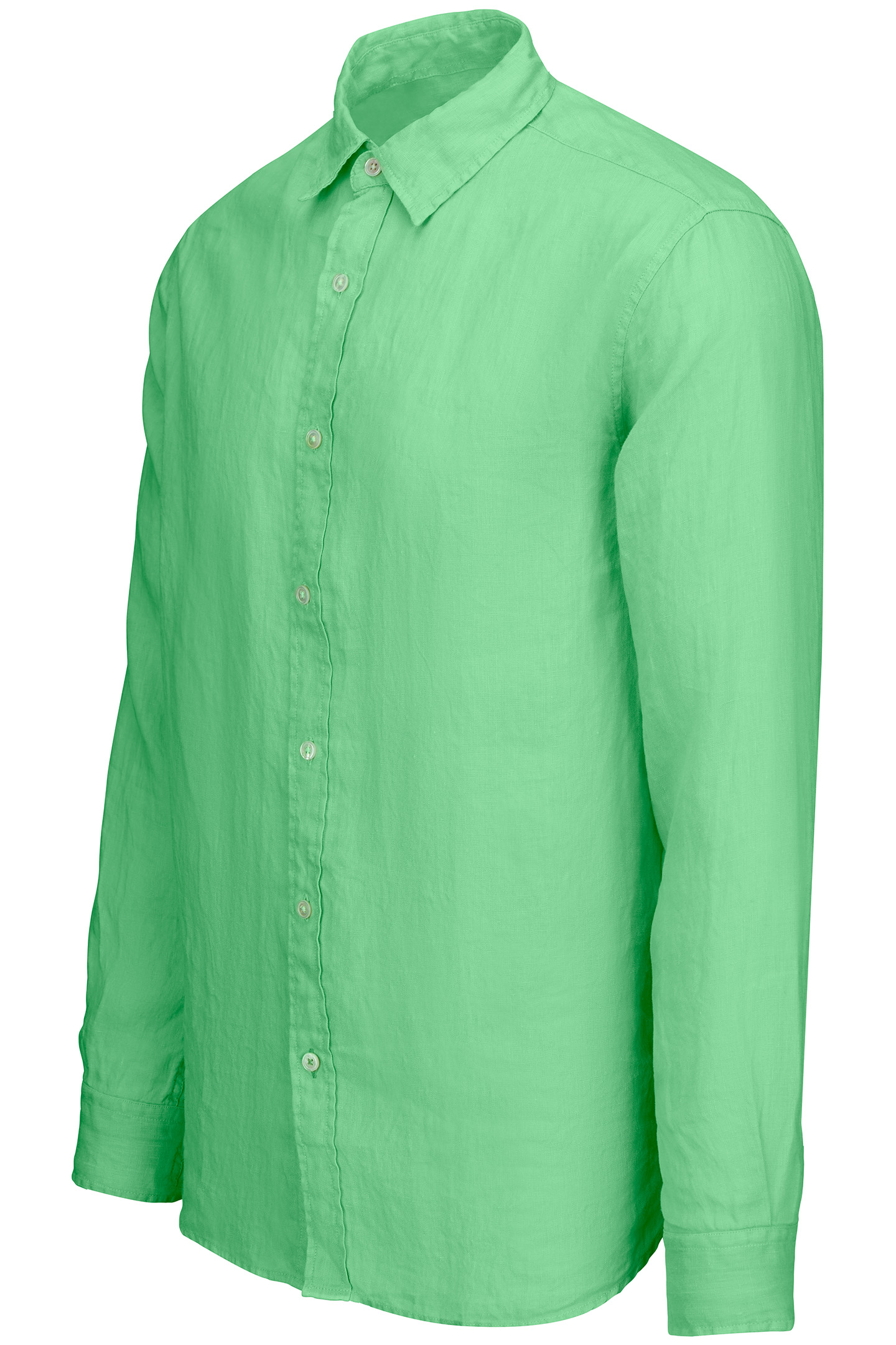 AMALFI LINEN SHIRT ABSINTHE 3