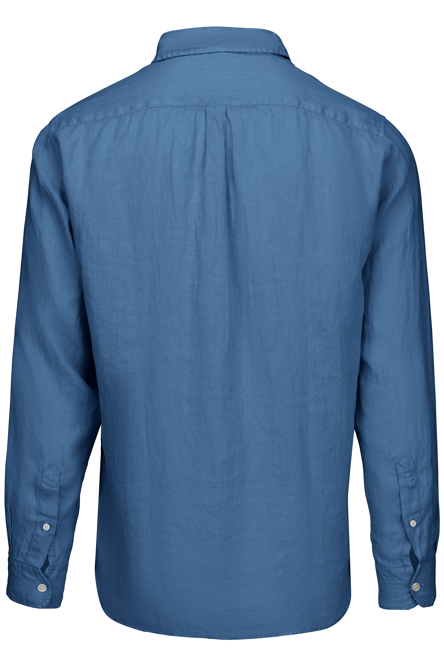AMALFI LINEN SHIRT TIDAL BLUE 2