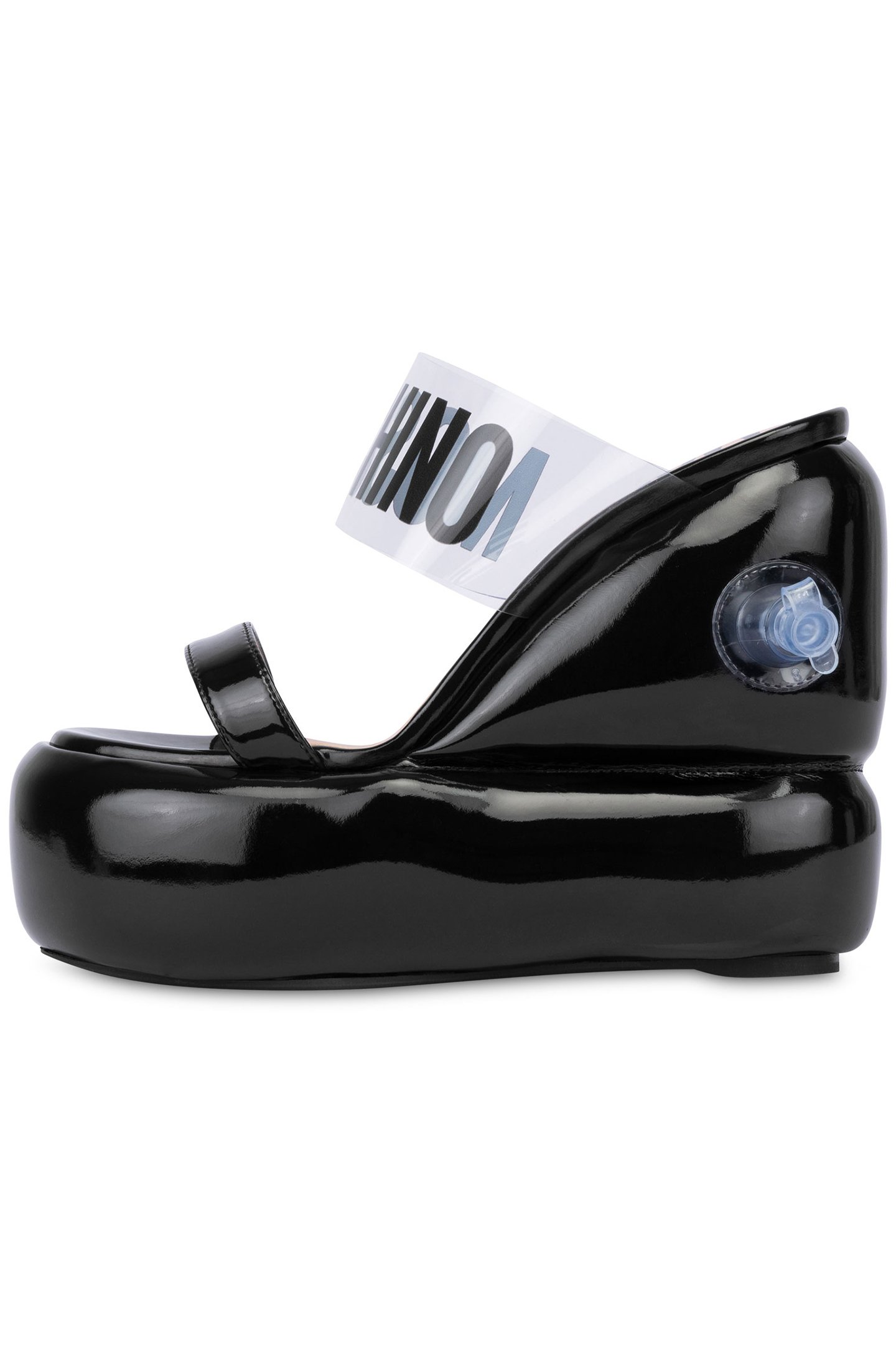 SABOTD.RM MN72/140 PATENTPU NERO by Moschino