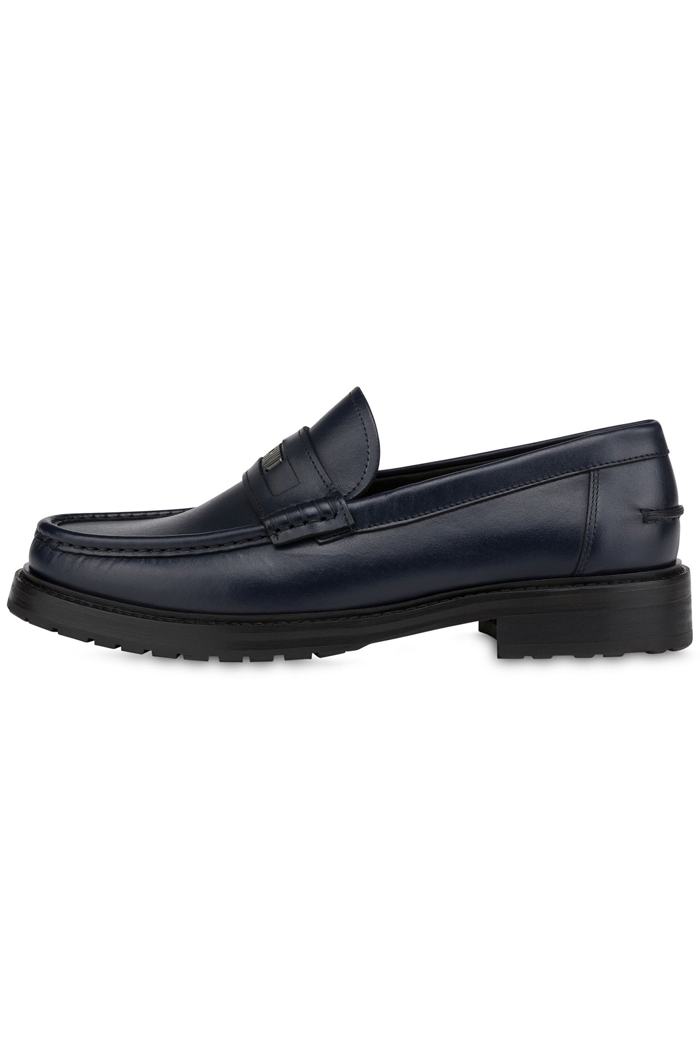 SCARPAU.COLL+CARRO35 VIT.NAVY/CDF by Moschino