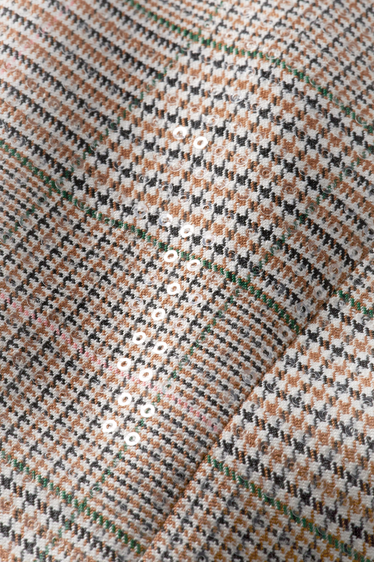 SEQUIN PRINCE OF WALES CHECK BOYFRIEND SB BLAZER SEQUIN PRIN 9