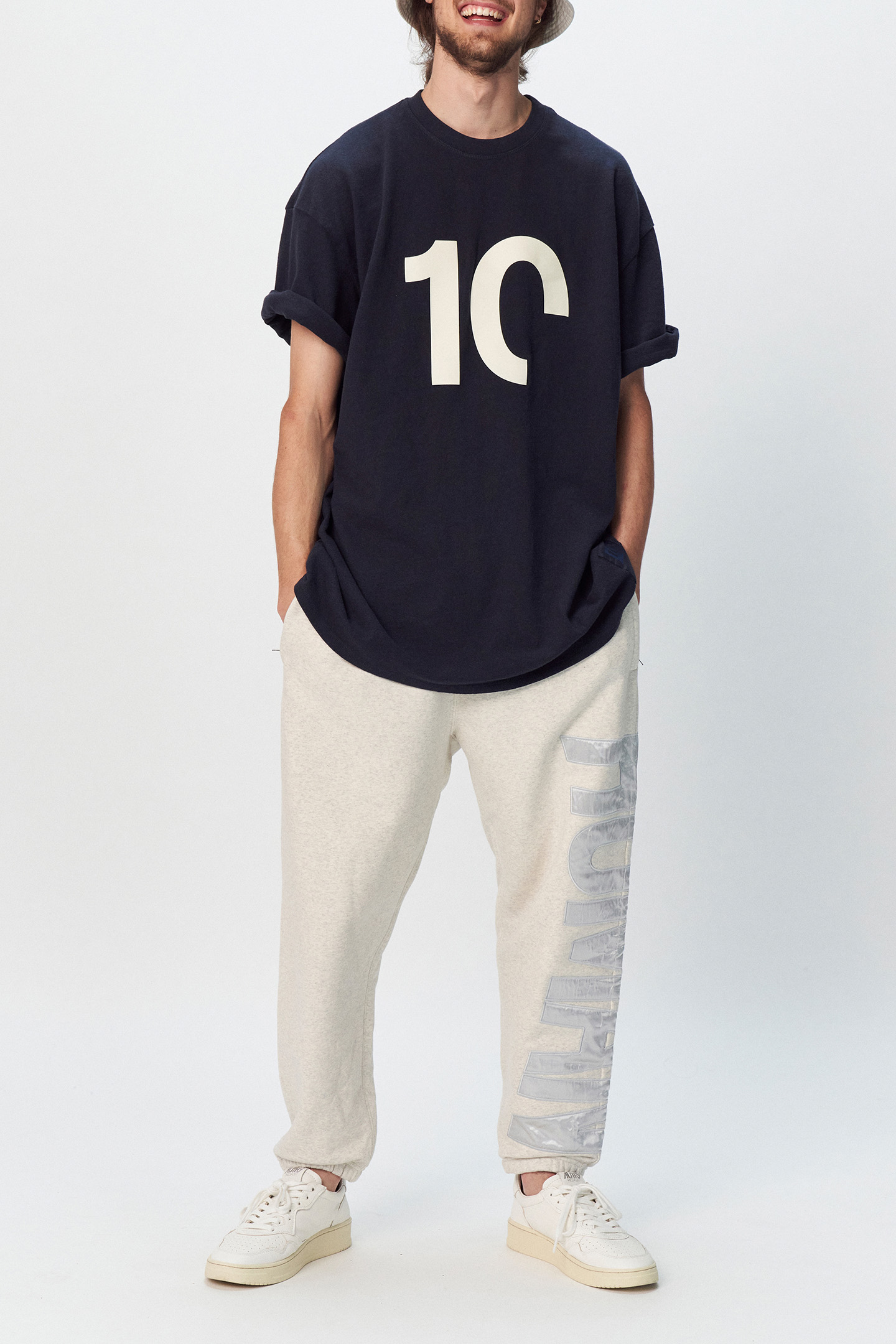 CHRIS FLEECE JOGGER SOFT WHITE MELEE 3