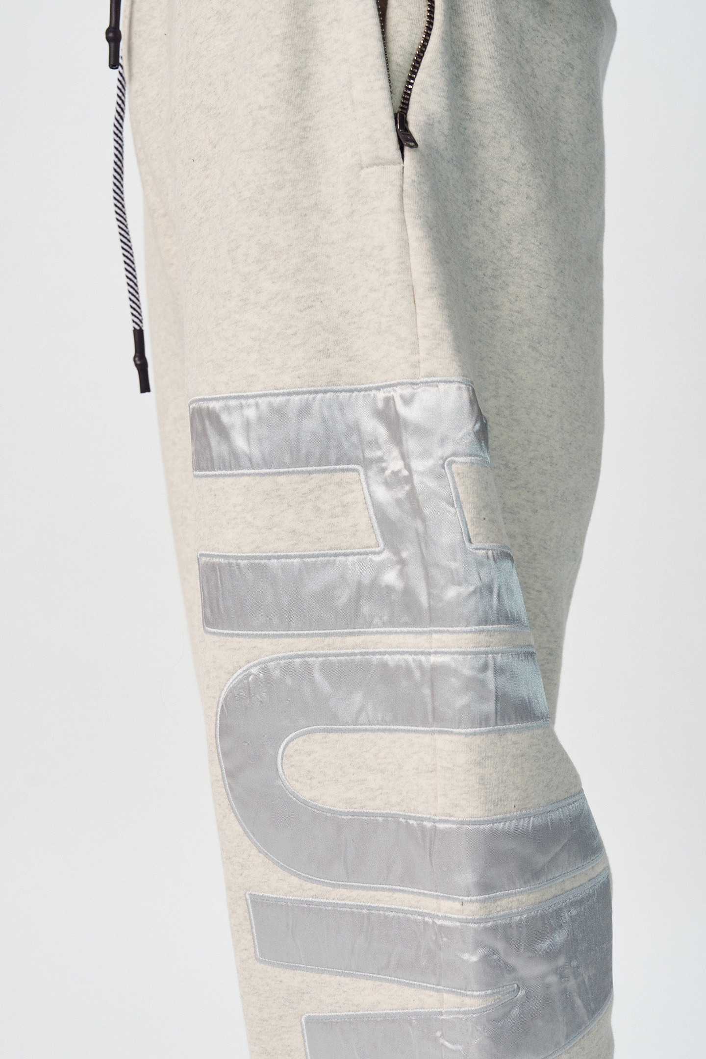 CHRIS FLEECE JOGGER SOFT WHITE MELEE 7