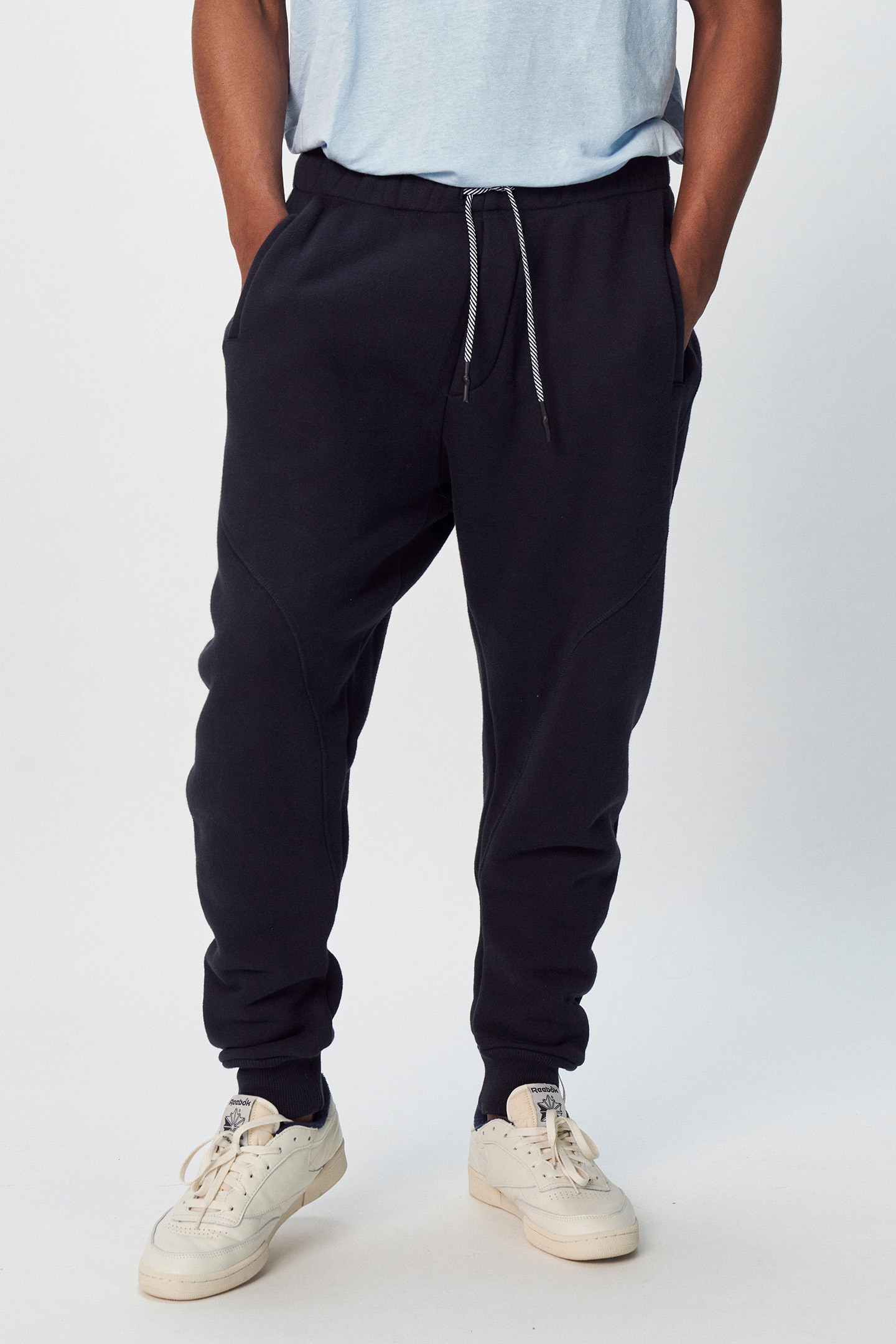CHARLY FLEECE JOGGER DARK BLUE by 10DAYS