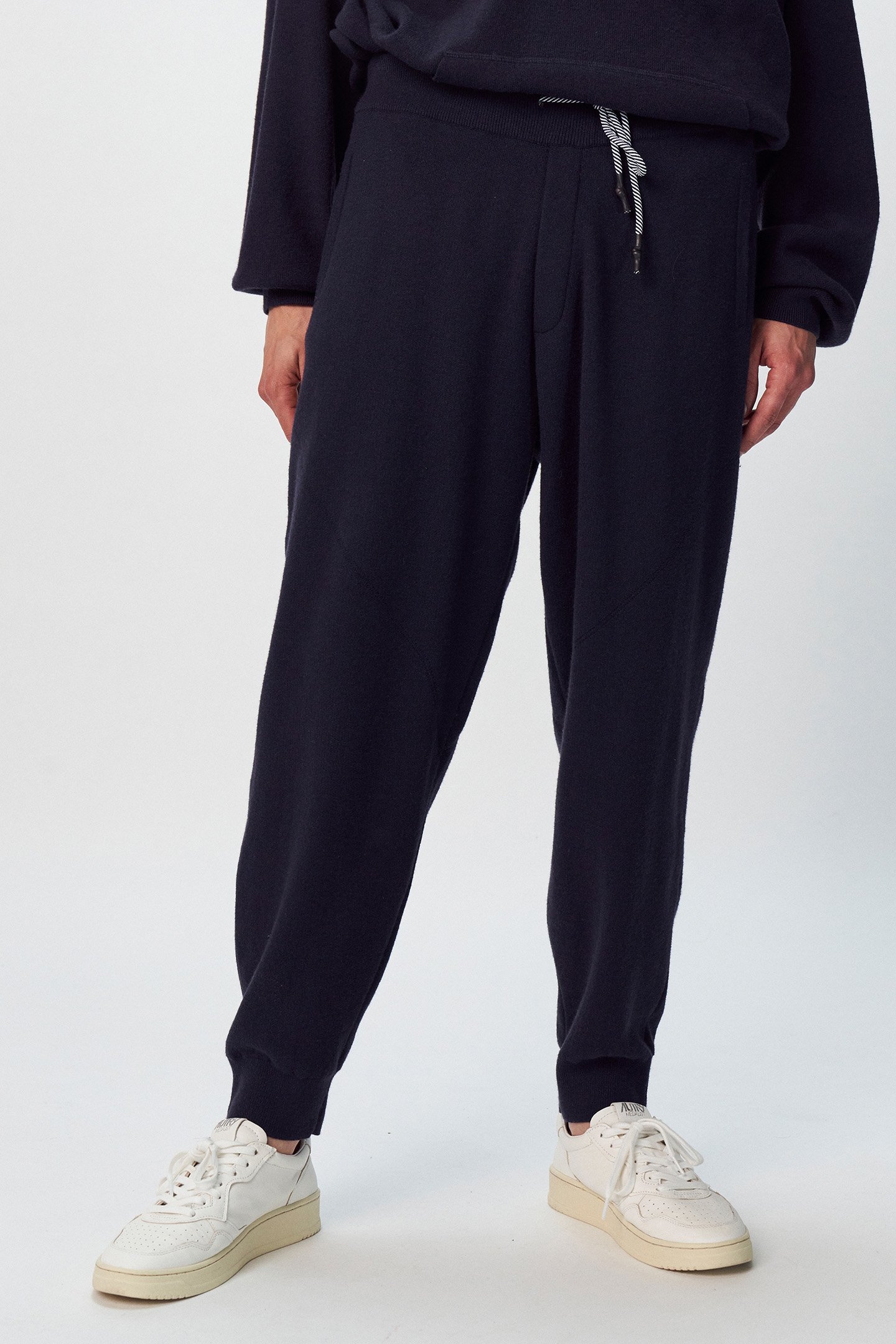 MILLER KNIT PANTS DARK BLUE by 10DAYS