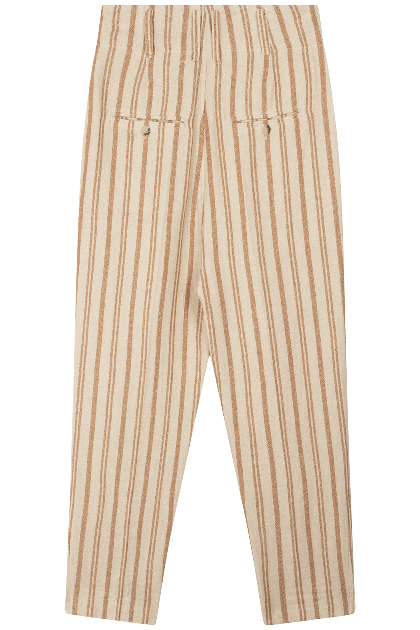 PANTS COTTON STRIPES ECRU 5