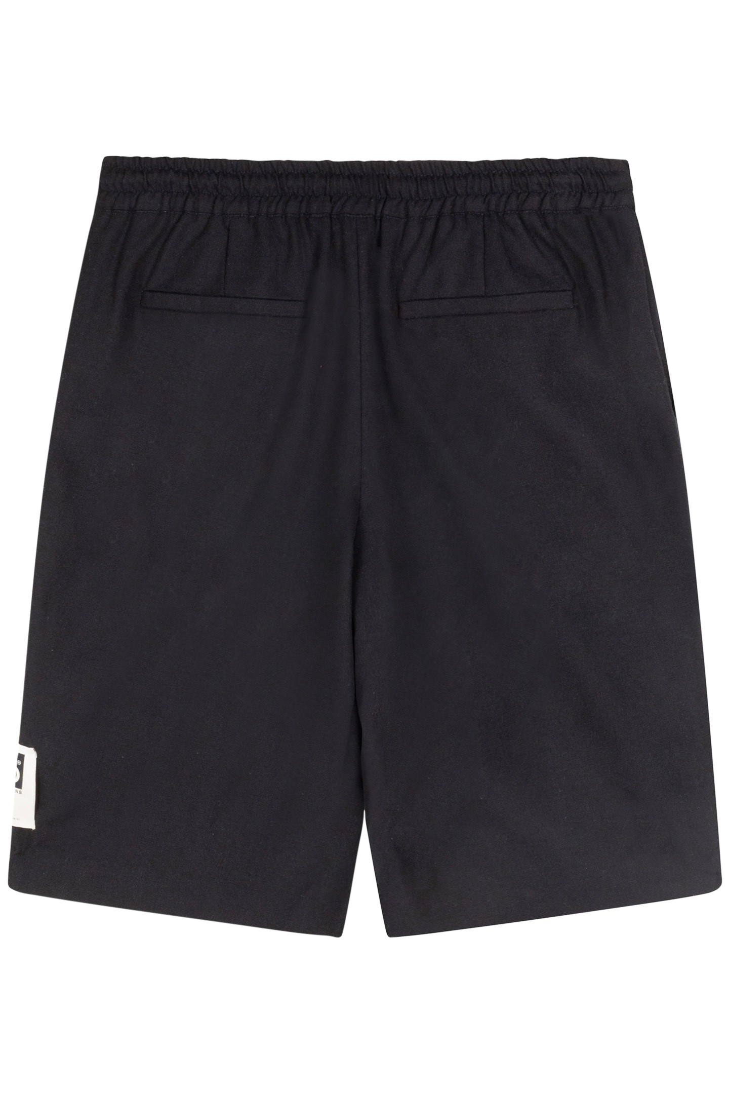 REESE WOOL WOVEN SHORTS DARK BLUE 3