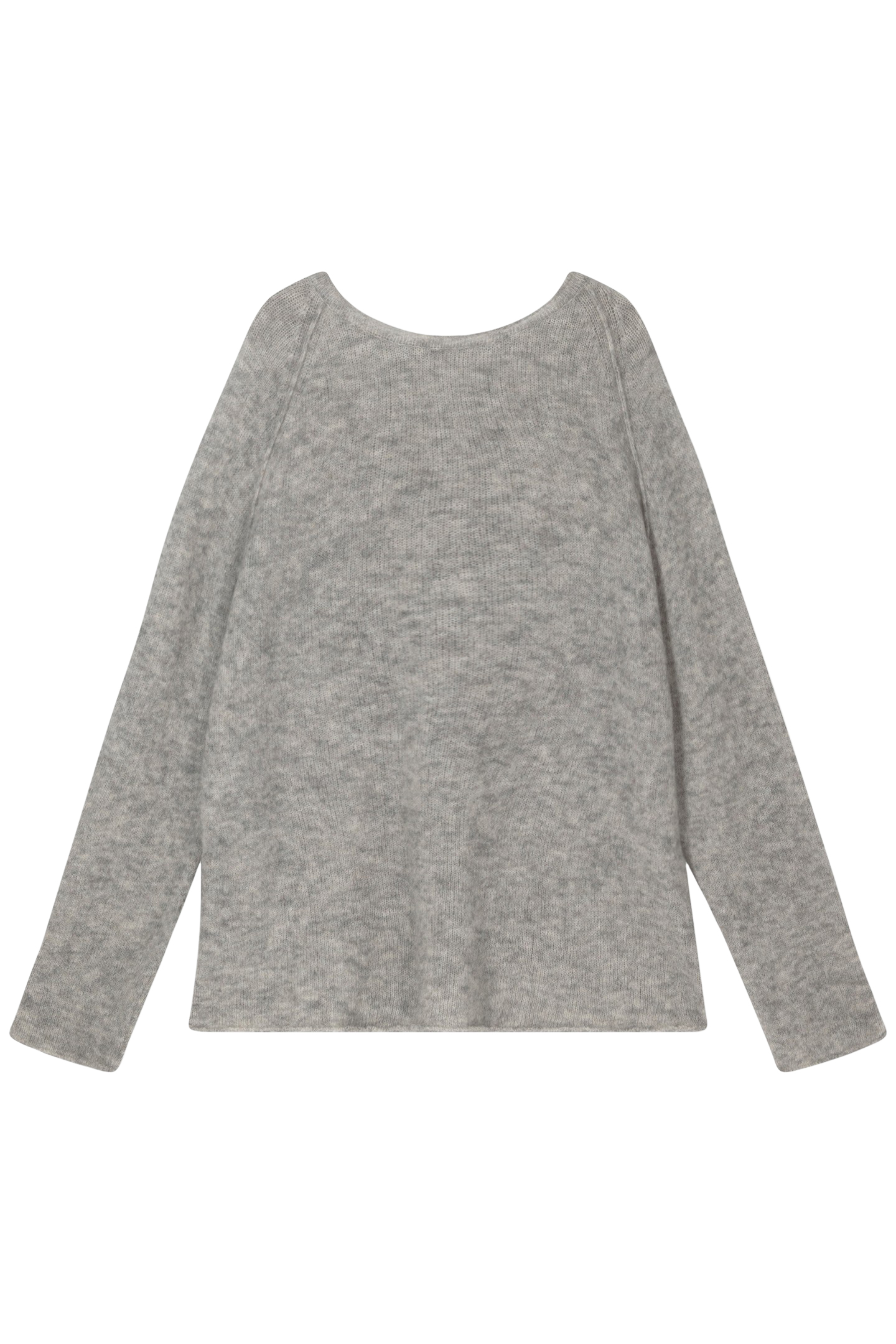 JACE KNIT SWEATER LIGHT GREY MELEE 5