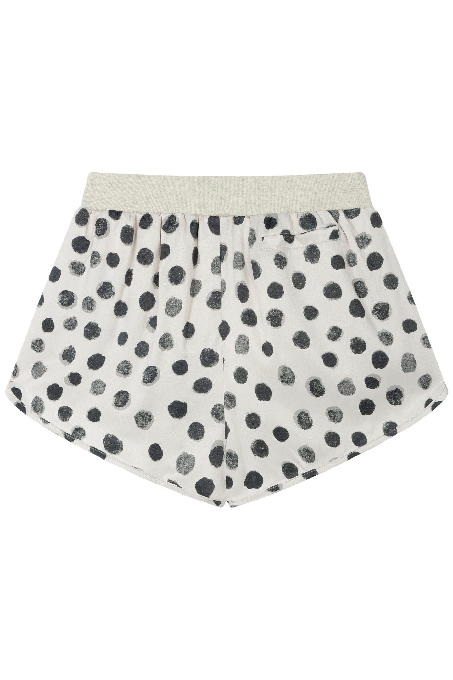SATIN SHORTS PAINTED DOT LIGHT SAFARI 4