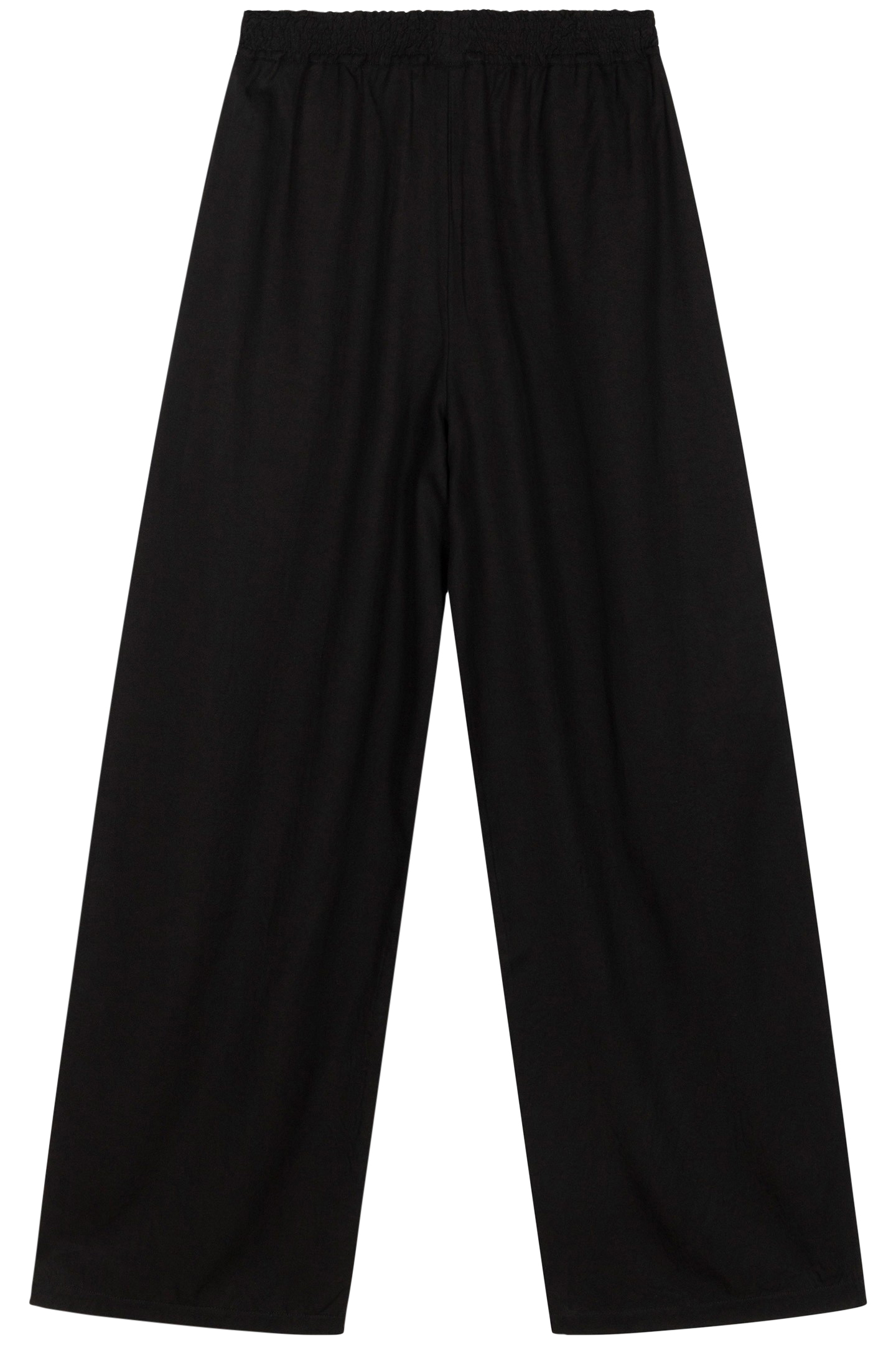 FLOWY WOVEN PANTS BLACK 5