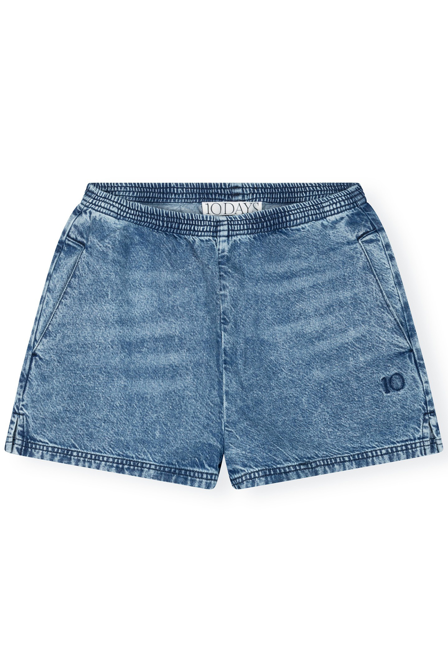 FLOWY SHORTS BLUE DENIM 2