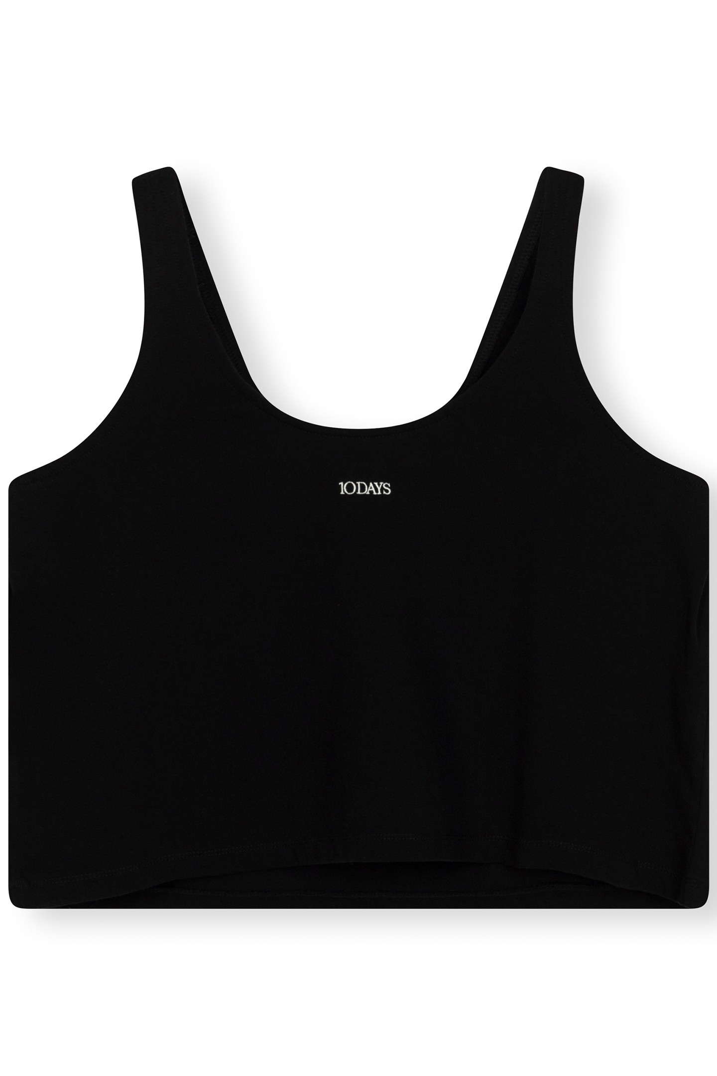 COTTON TANK TOP BLACK 4