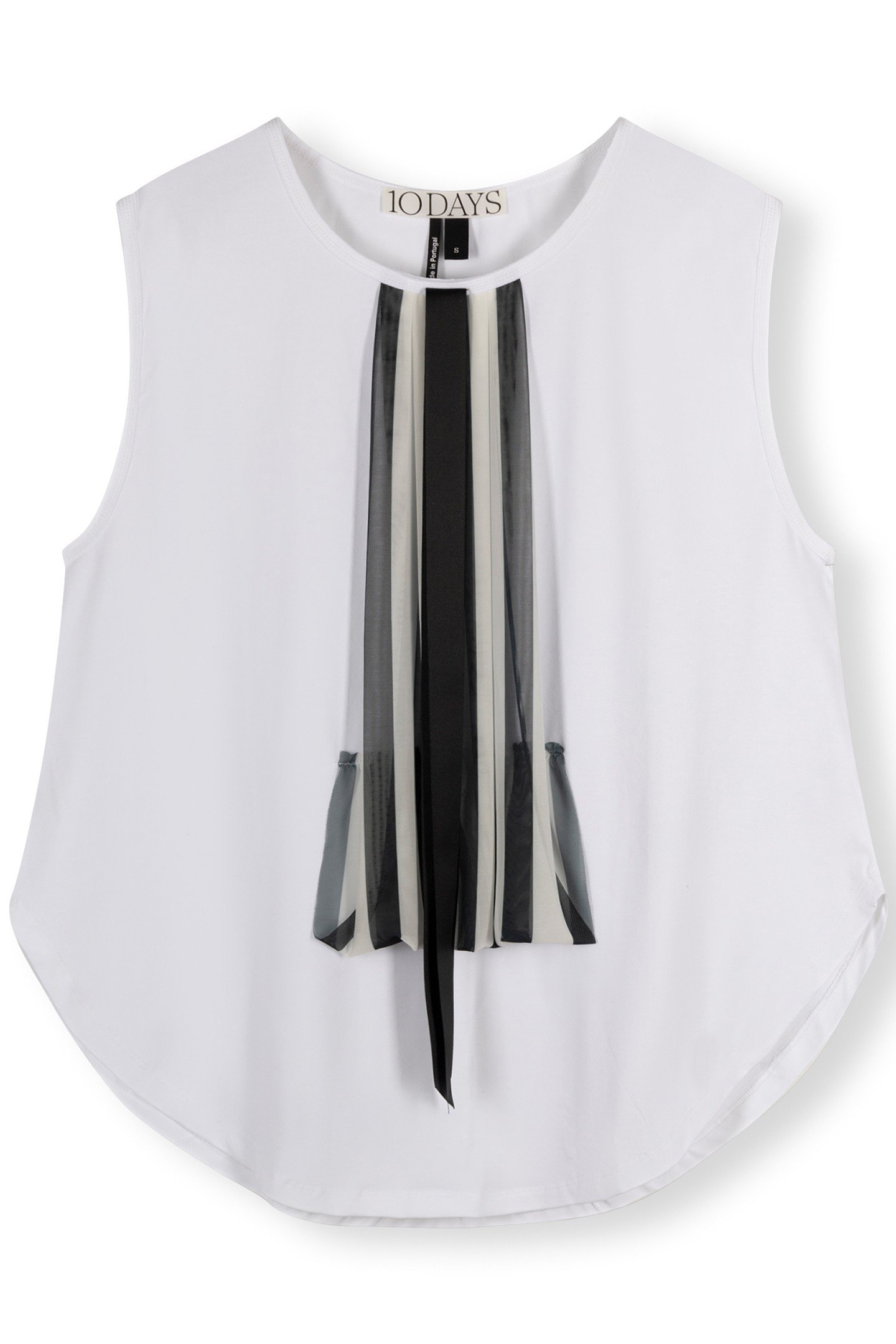 BOW TOP JERSEY WHITE 3