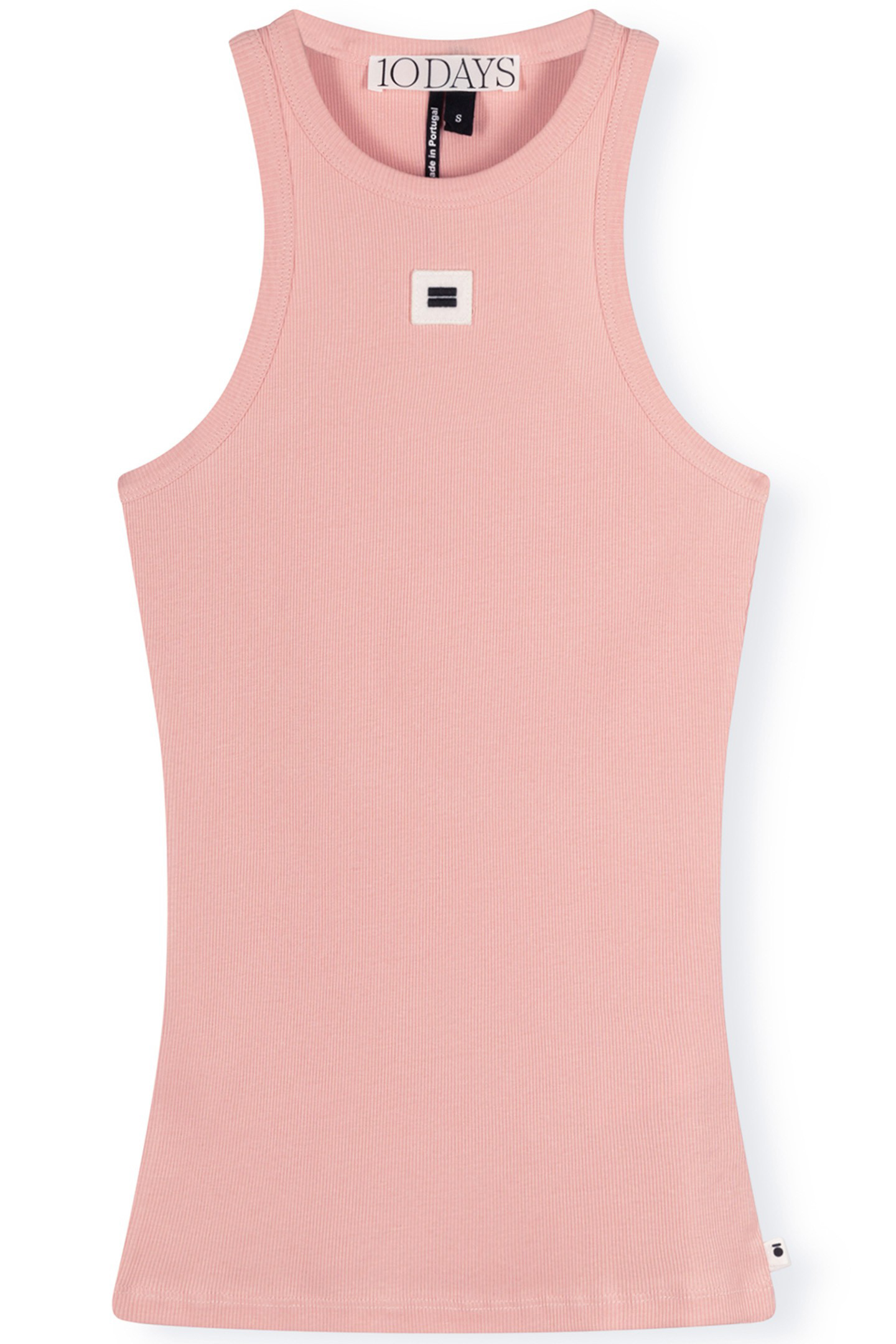 TANK TOP RIB DUSTY PEACH 4
