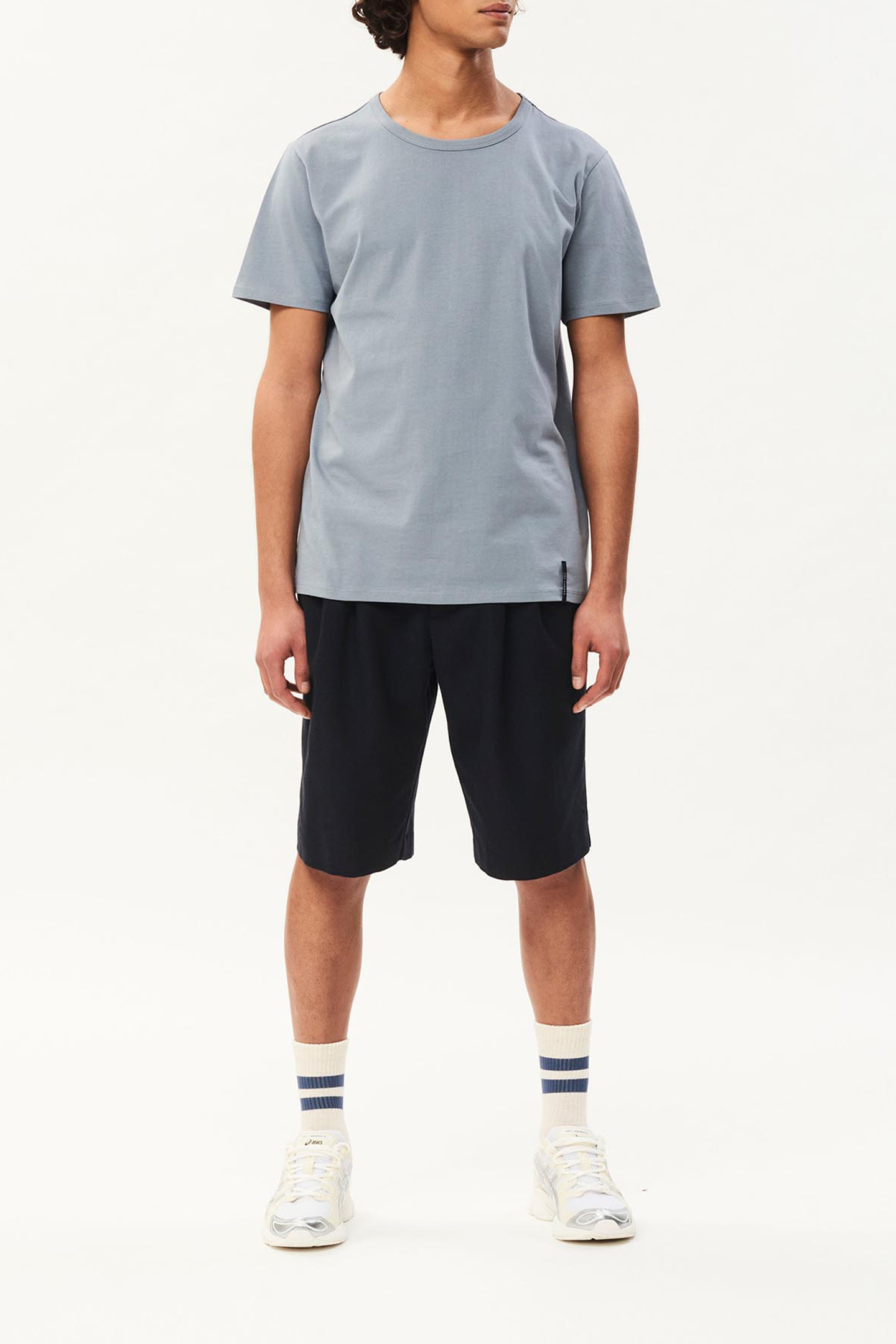 VINCE COTTON TEE LA BLUE 2