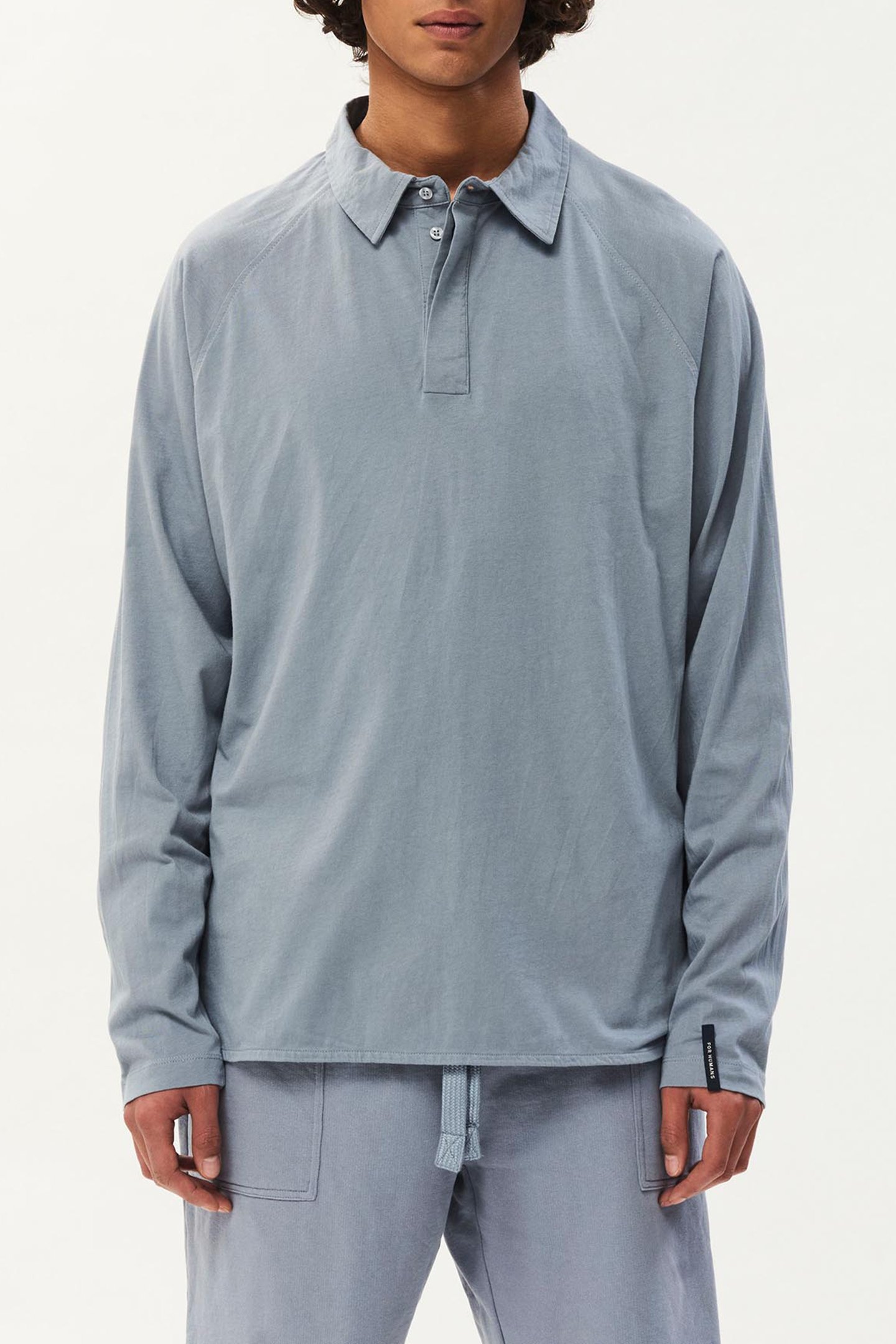 APPY SHIRT LONGSLEEVE LA BLUE by 10DAYS