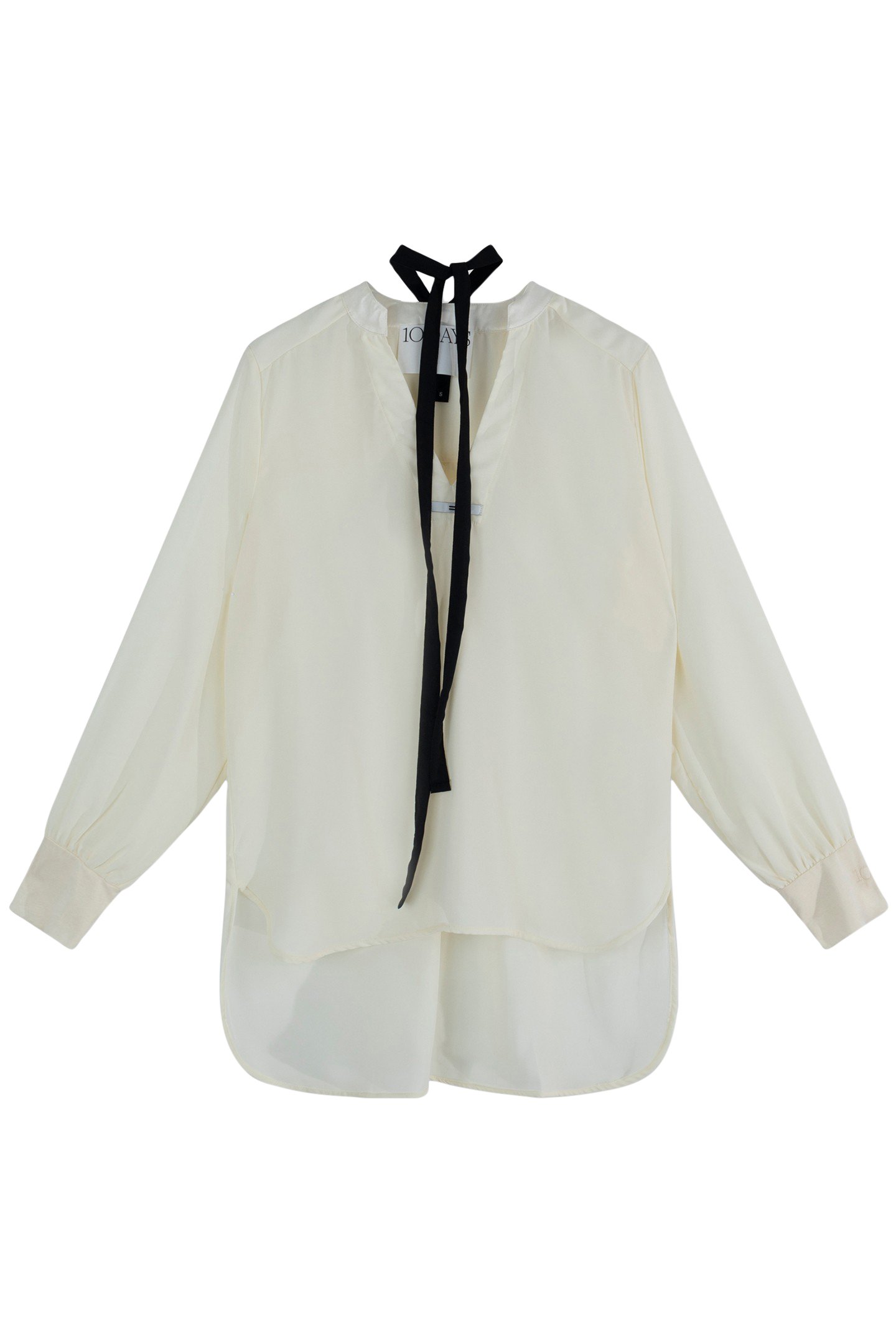 FLOWY BLOUSE CREAM 4