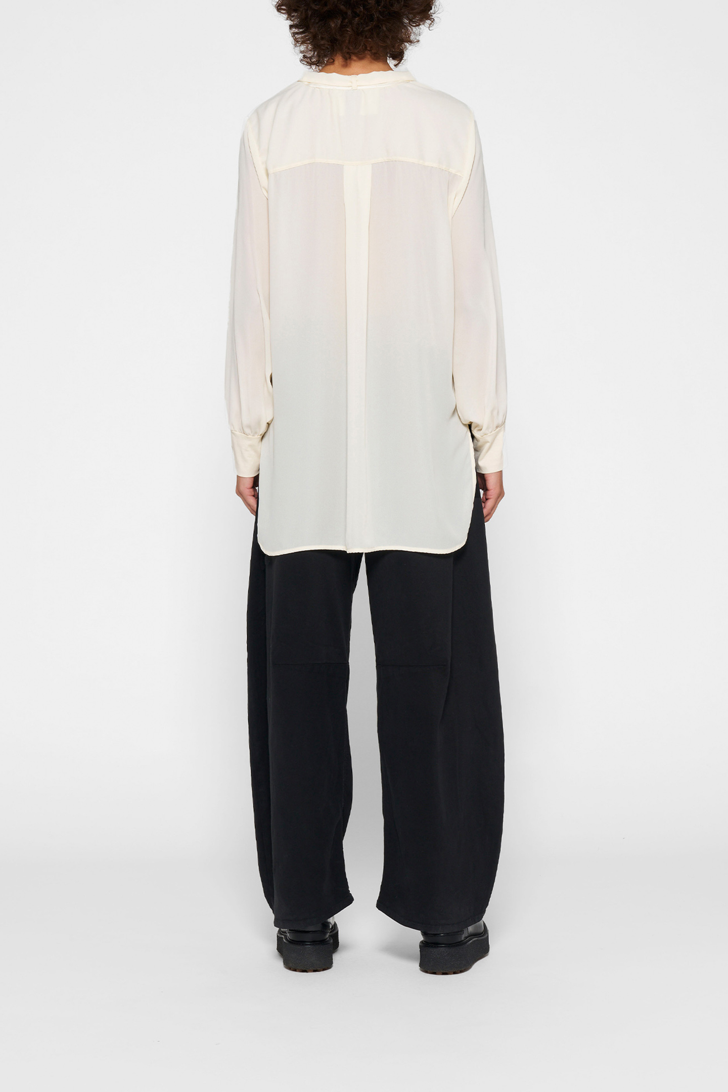 FLOWY BLOUSE CREAM 3