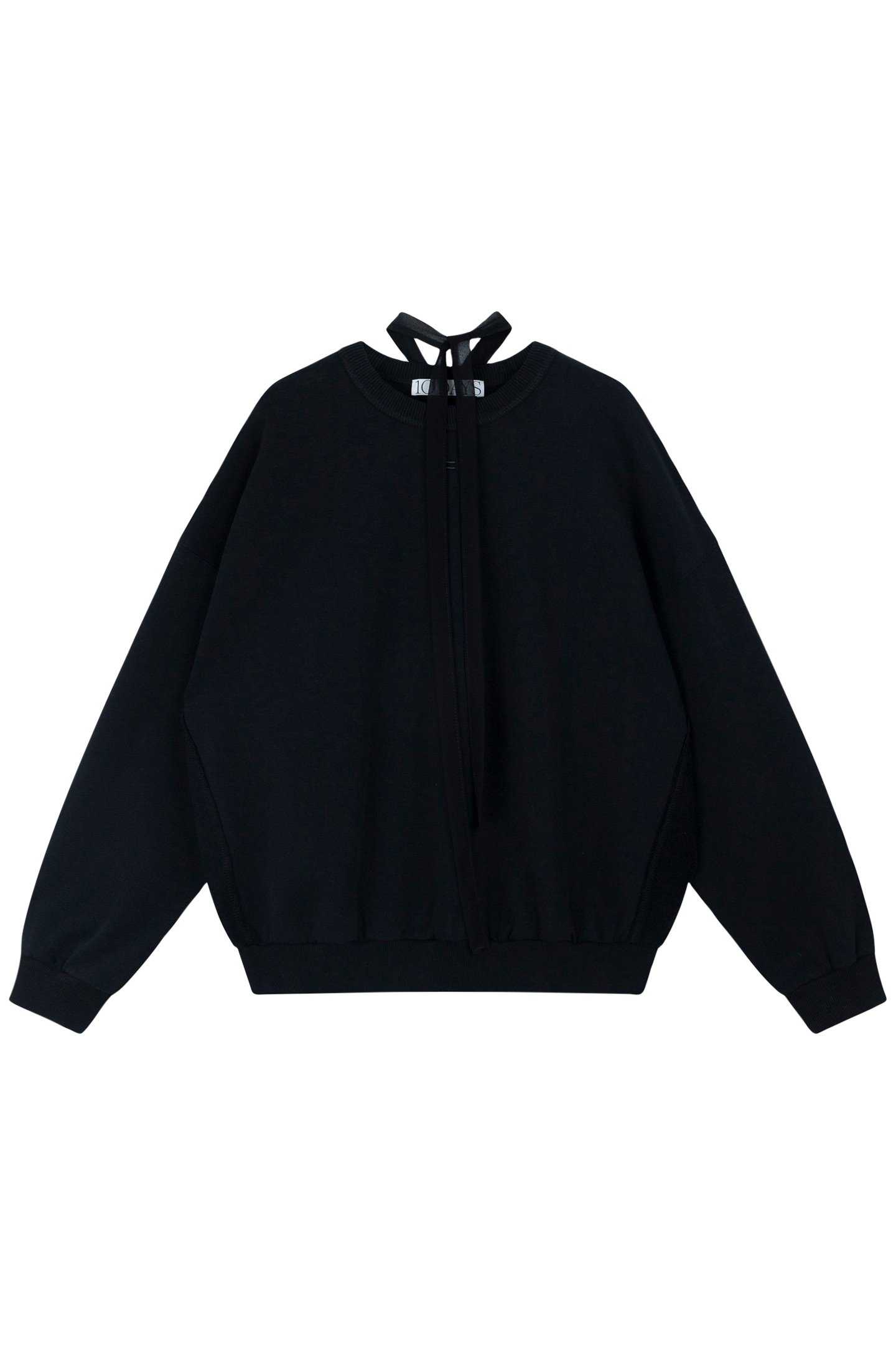 BOW SWEATER BLACK 4