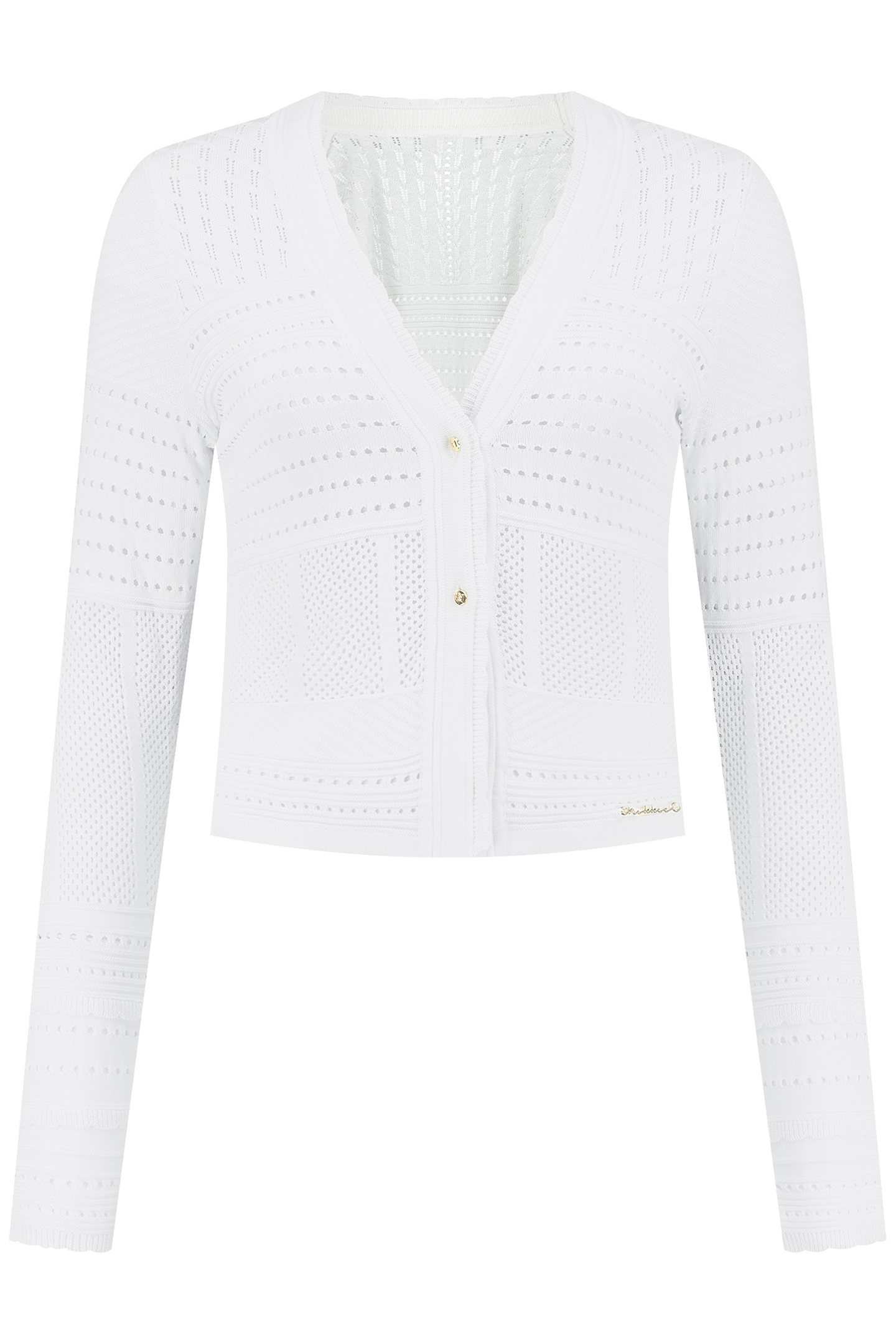 DELVINE CARDIGAN STAR WHITE 1