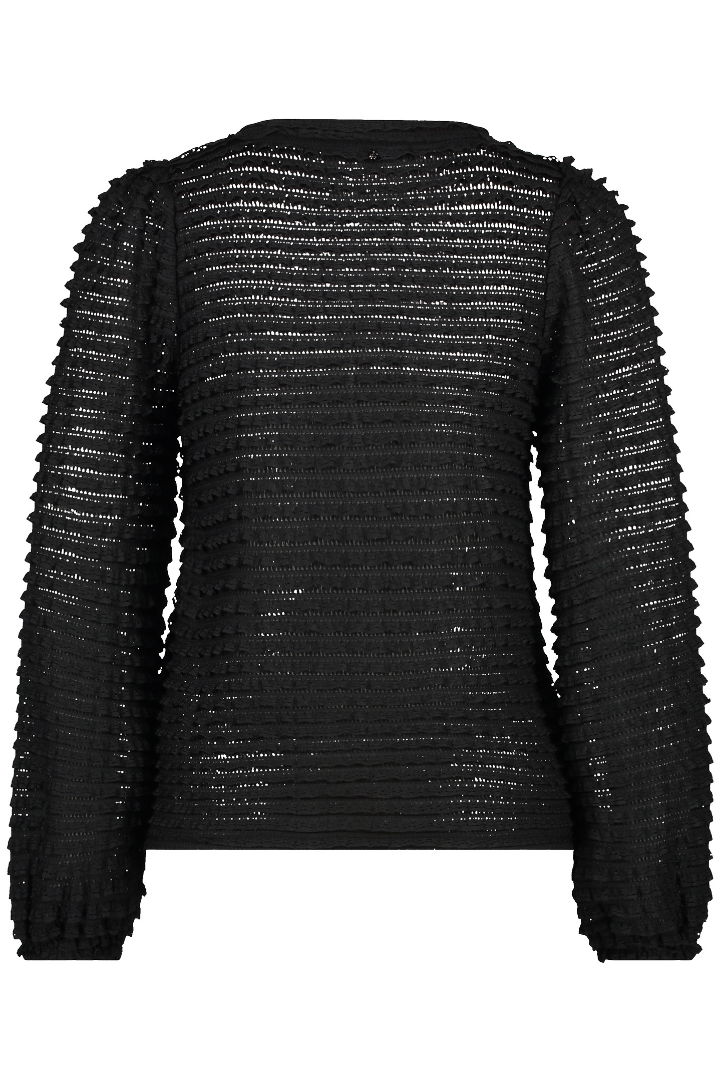 TOP FANCY STRETCH BLACK 2