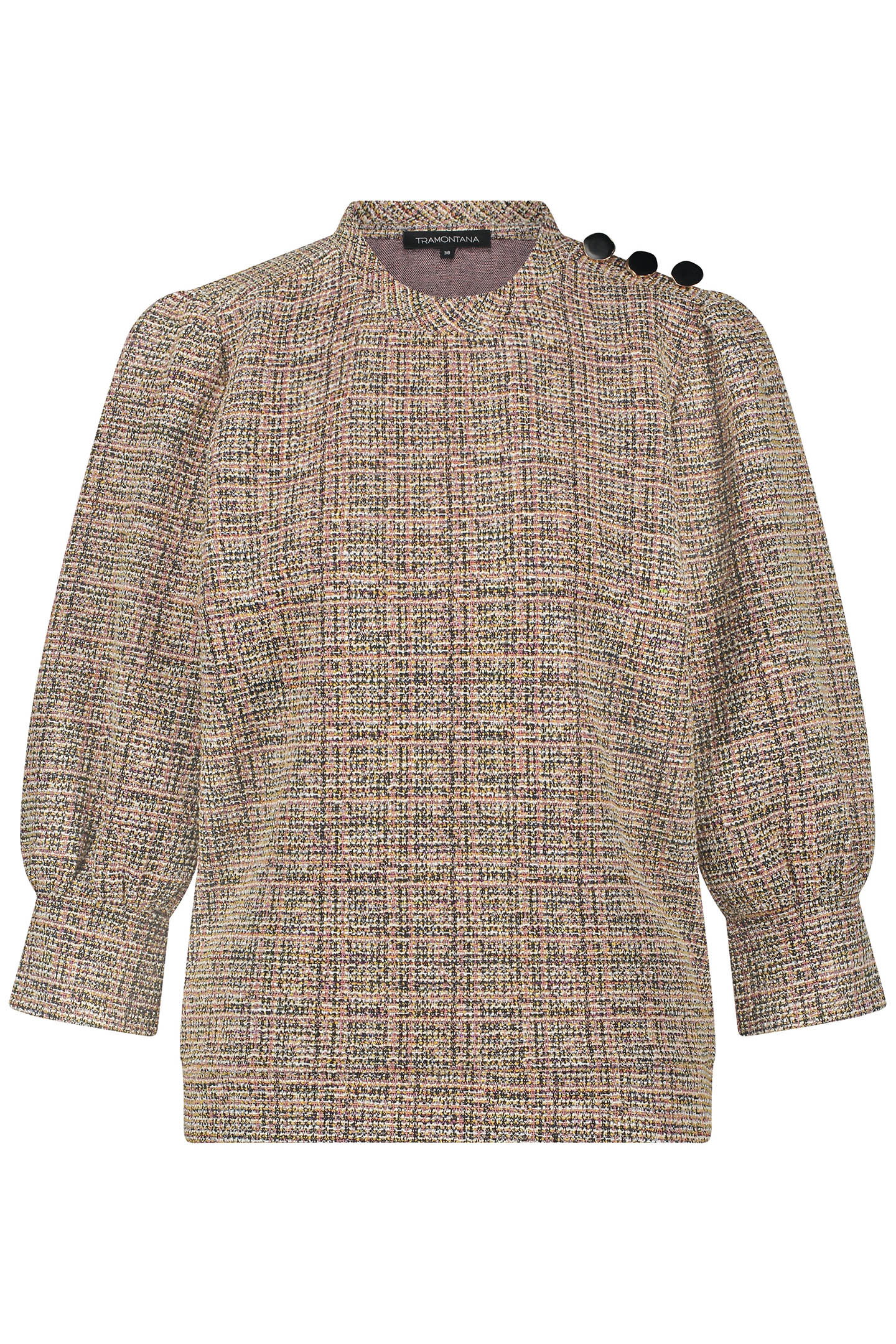 TOP STRETCH TWEED MULTI COLOUR 2