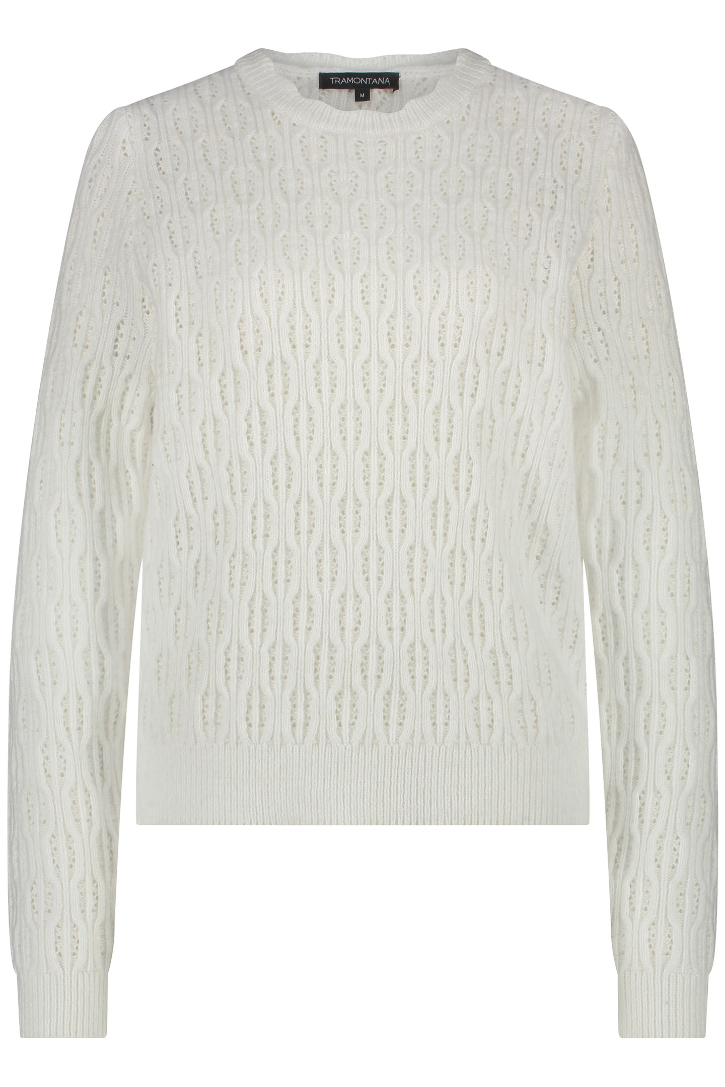 JUMPER AJOUR OFF WHITE 1