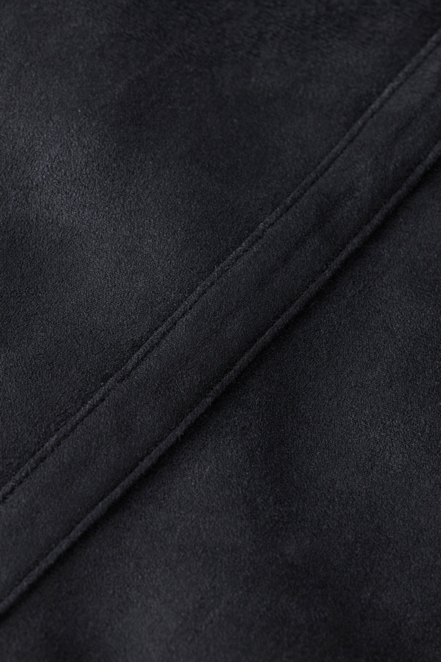 FAUX SHEERLING JACKET BLACK 9