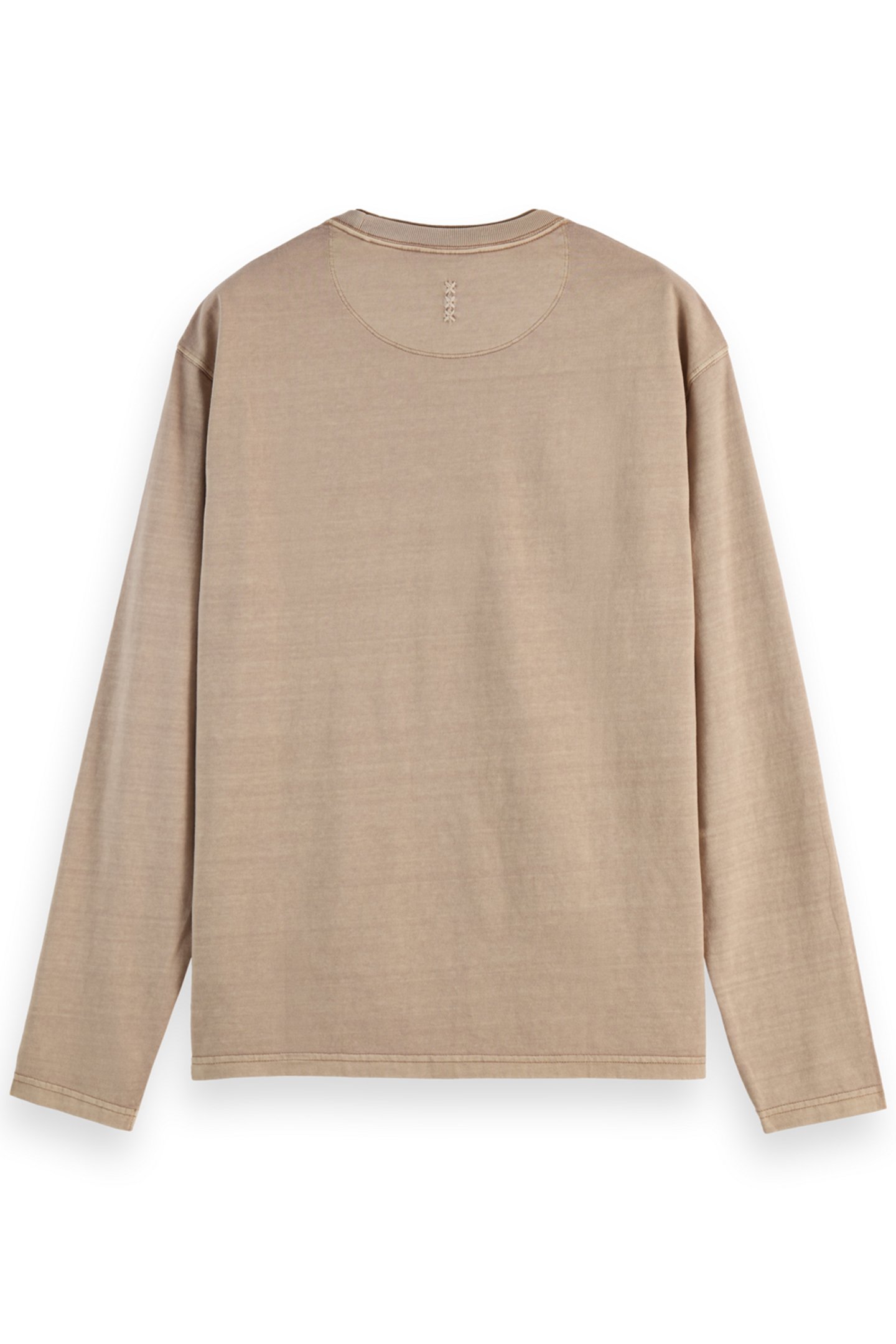 3 CROSSES PROGRAM RELAXED FIT T-SHIRT LS MOCHA 5