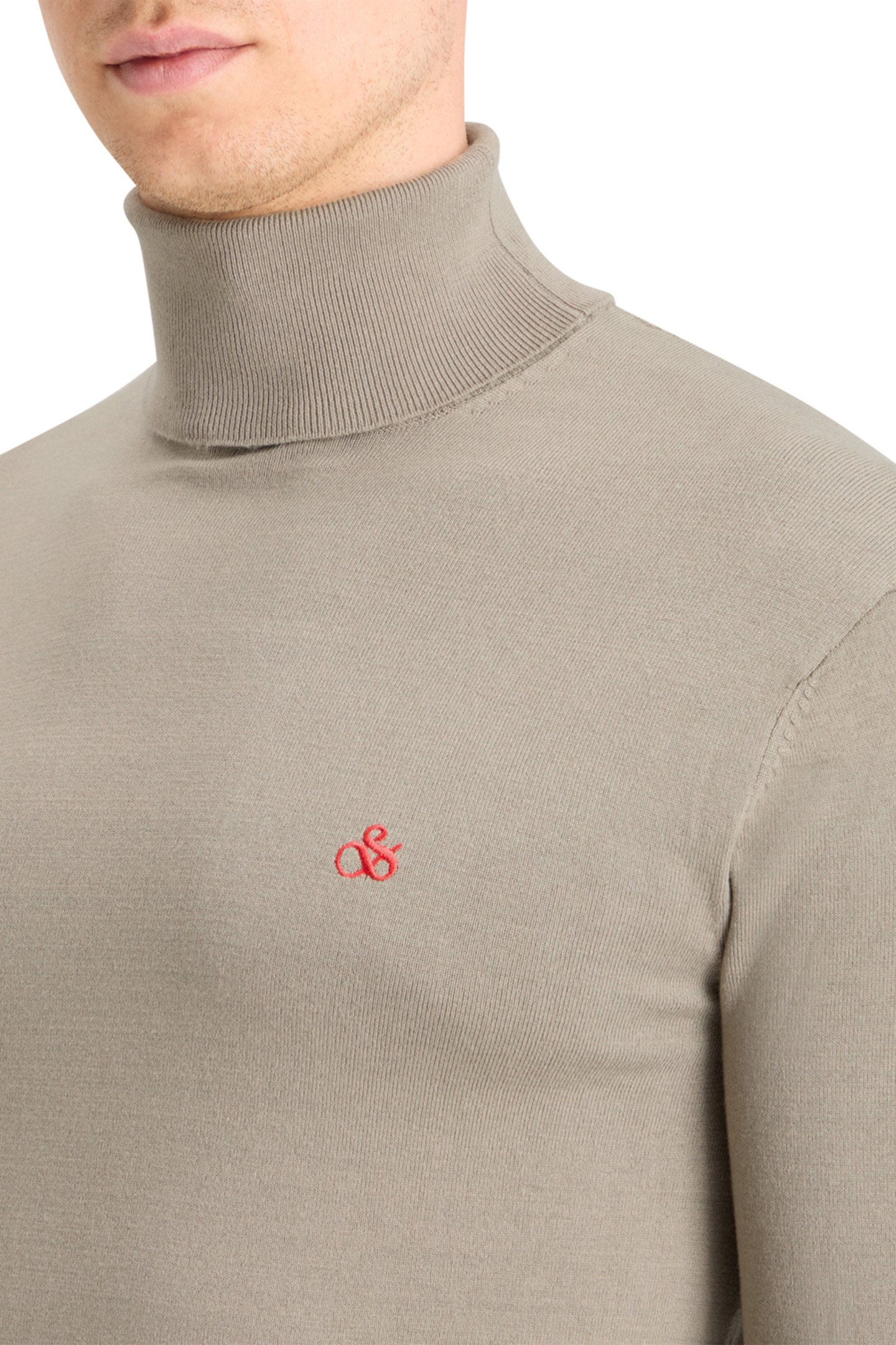 TURTLENECK VISCOSE SWEATER MOCHA 6