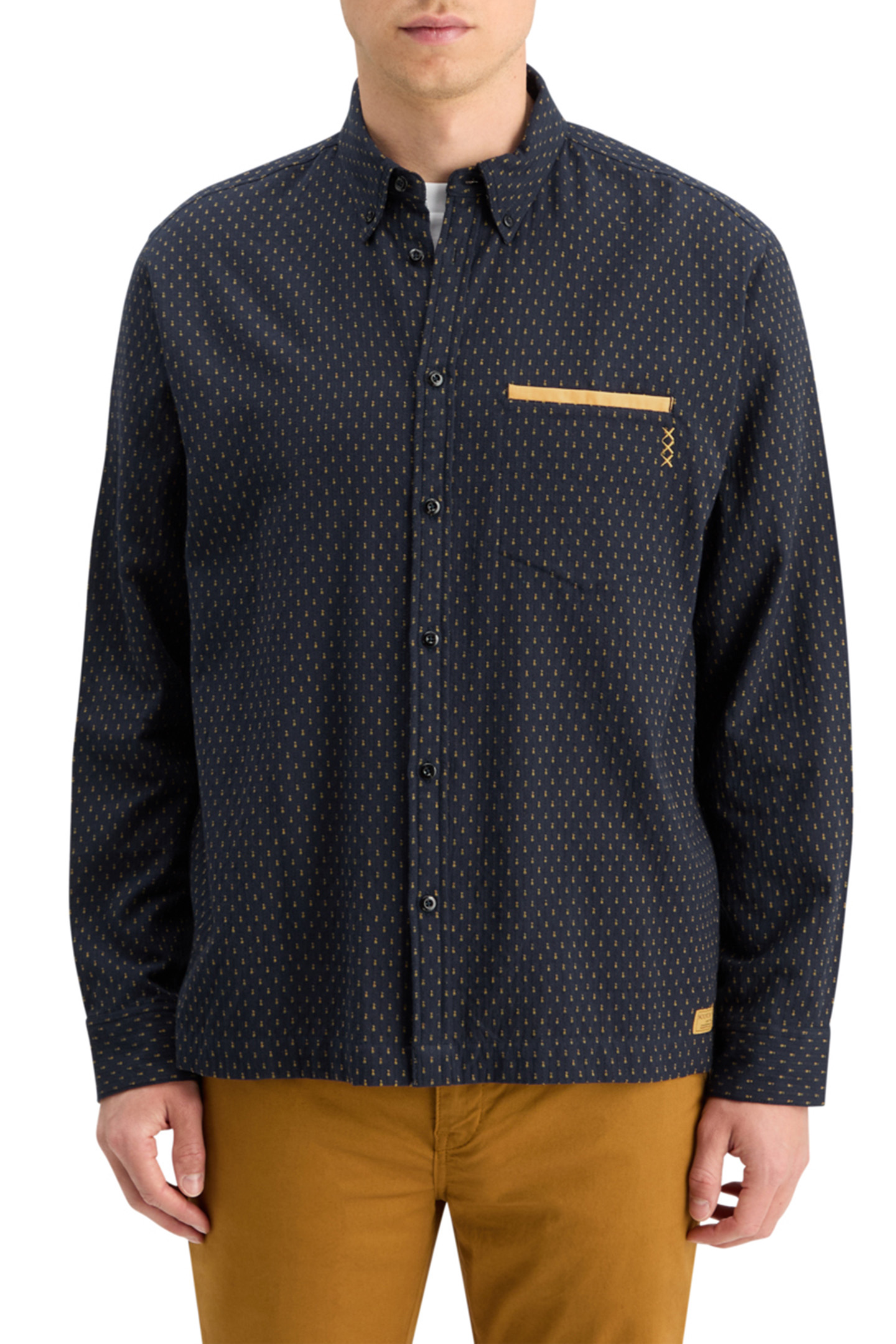 RELAXED FIT JACQUARD SHIRT NIGHT 1