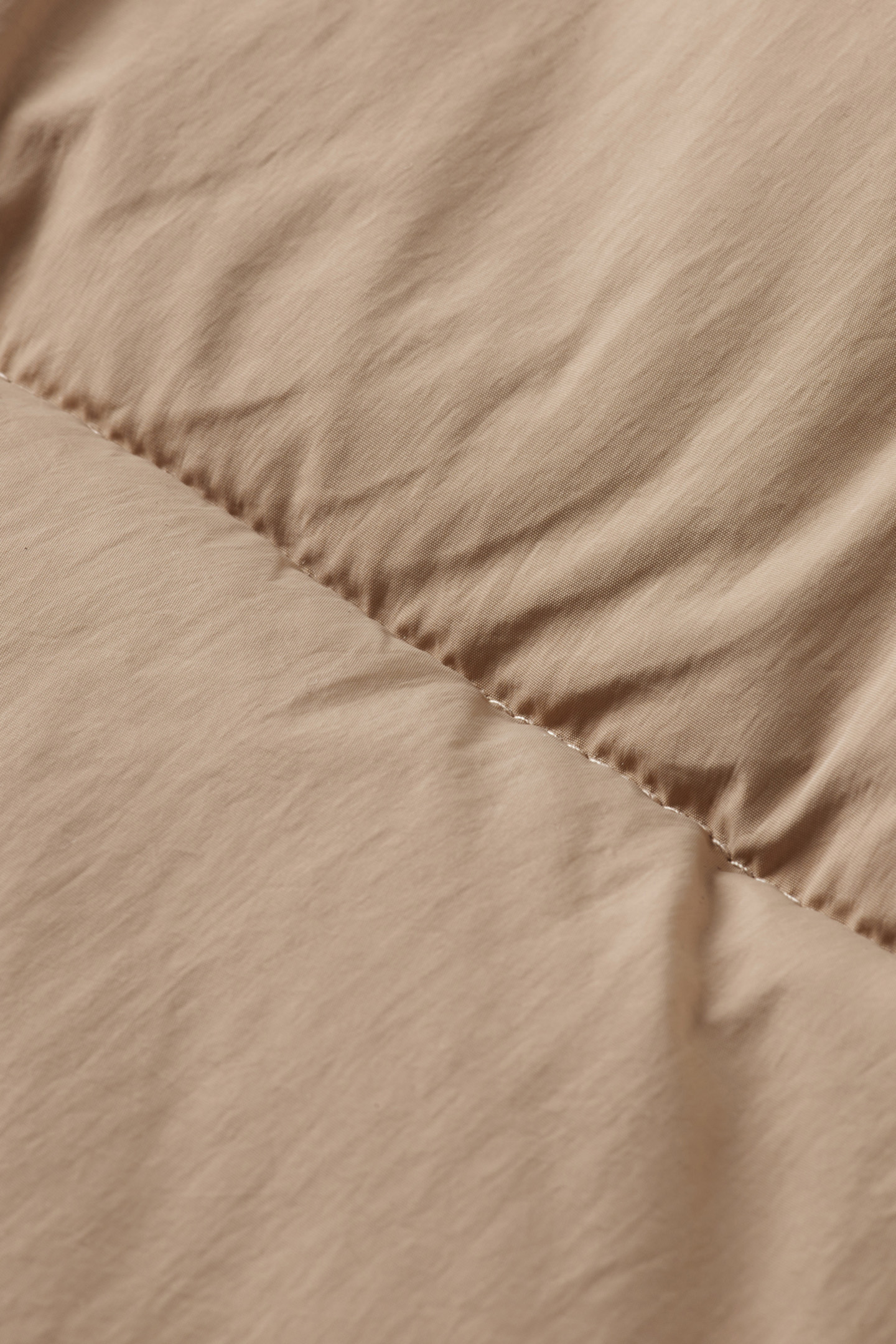 HOODED PUFFER JACKET MOCHA 9