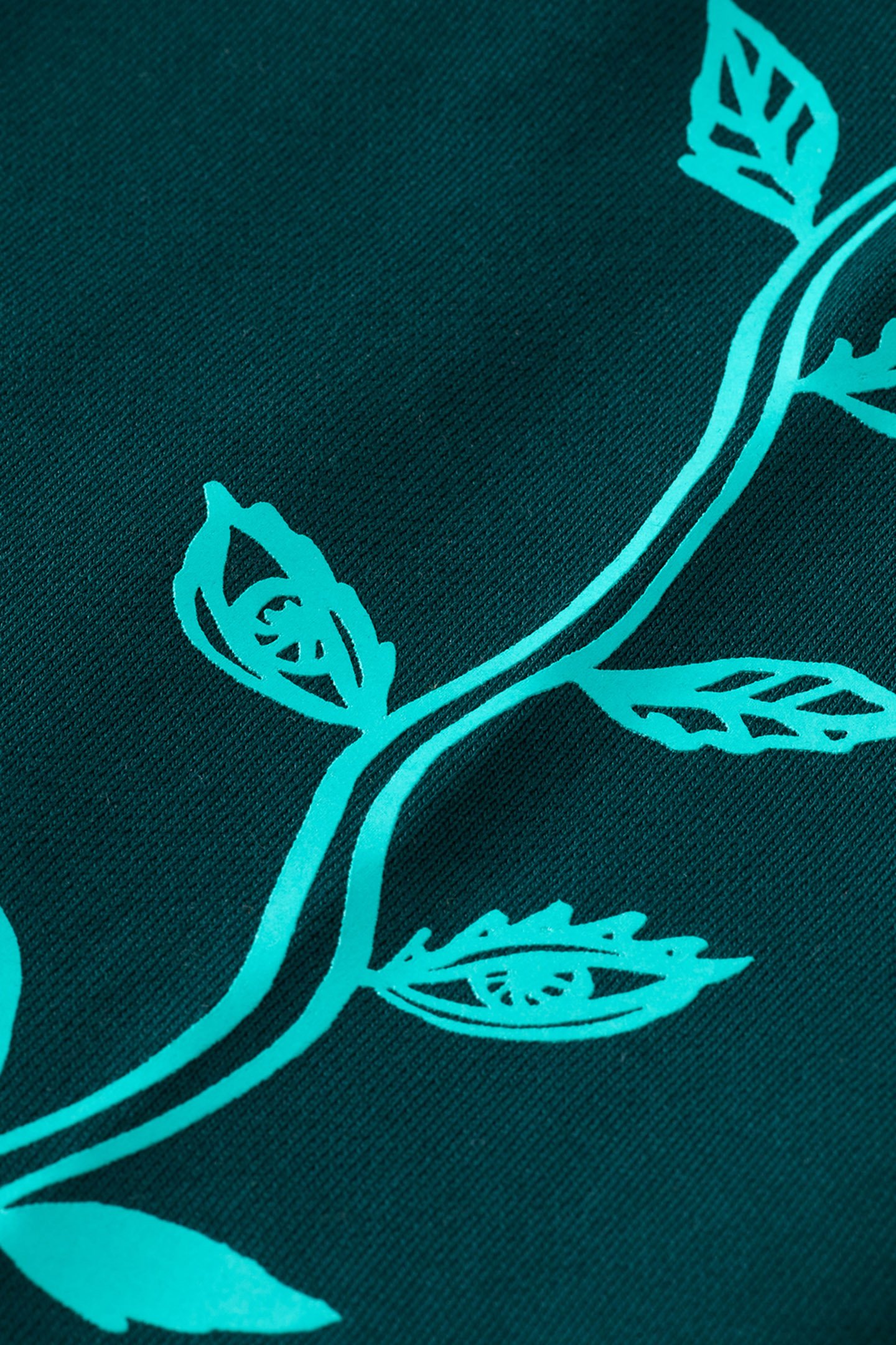 LOOSE FIT ARTWORK HOODIE CYPRESS GREEN 9