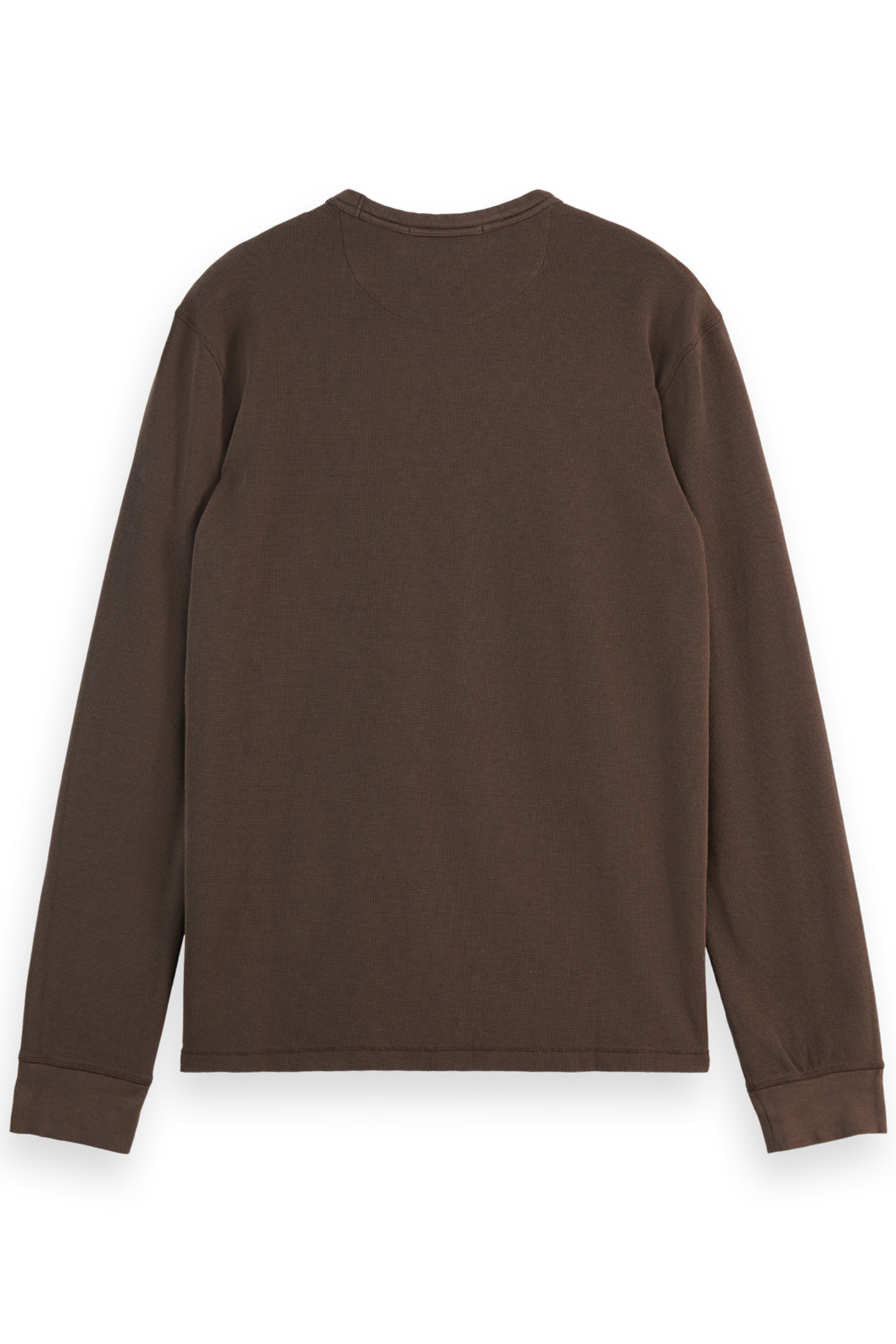 WAFFLE T-SHIRT LS COFFEE 5