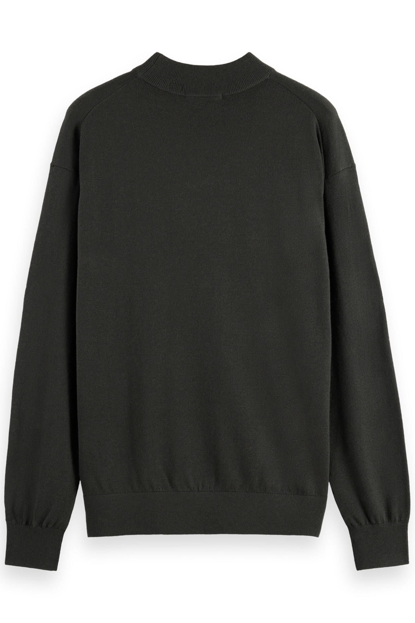 ESSENTIAL DROPPED SHOULDER MOCK NECK SWEATER VINYL 5