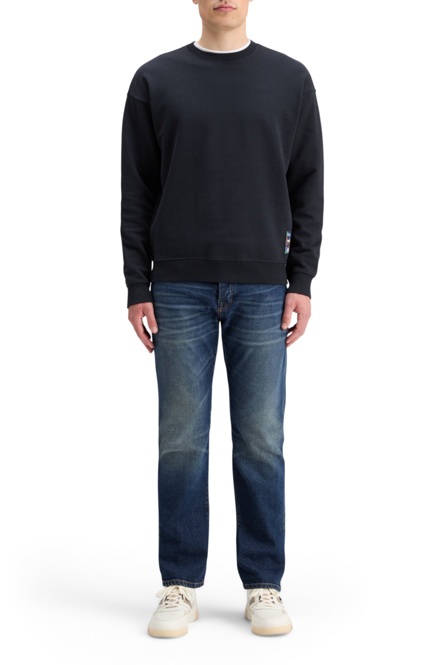 FRONT BACK ARTWORK SWEATSHIRT BLACK 3