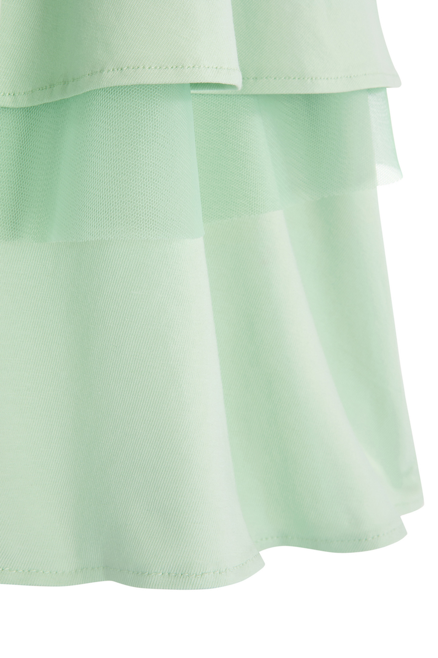 GIRLS S&S SEPARATES FASHION DRESS LIGHT PASTEL GREEN 4