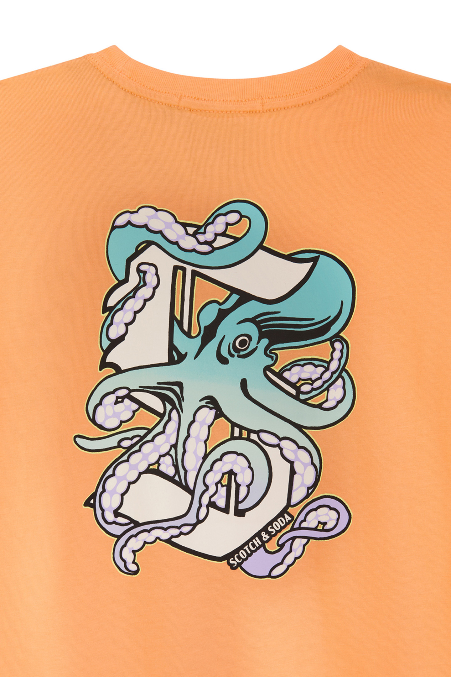 BOYS S&S GRAPHIC TEE NECTARINE 3