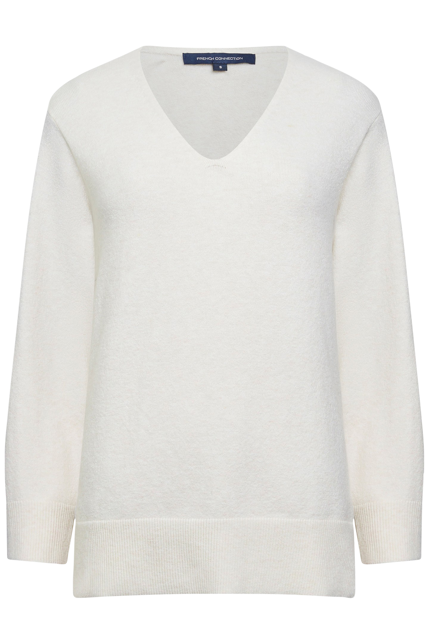 EBBA VHARI SUST V NK JUMPER OATMEAL MEL 3