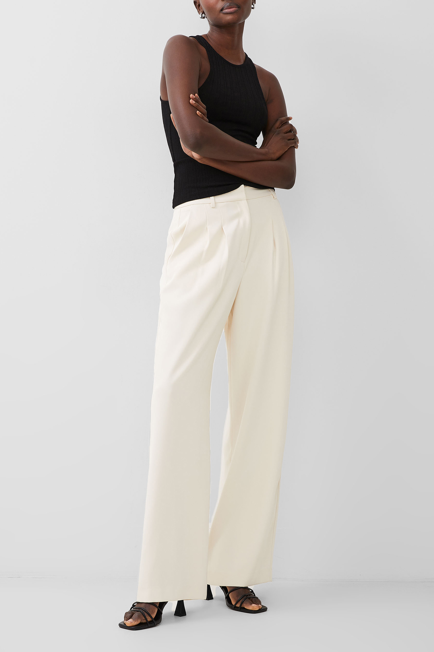 HARRIE SUITING TROUSER CLASSIC CREAM 1