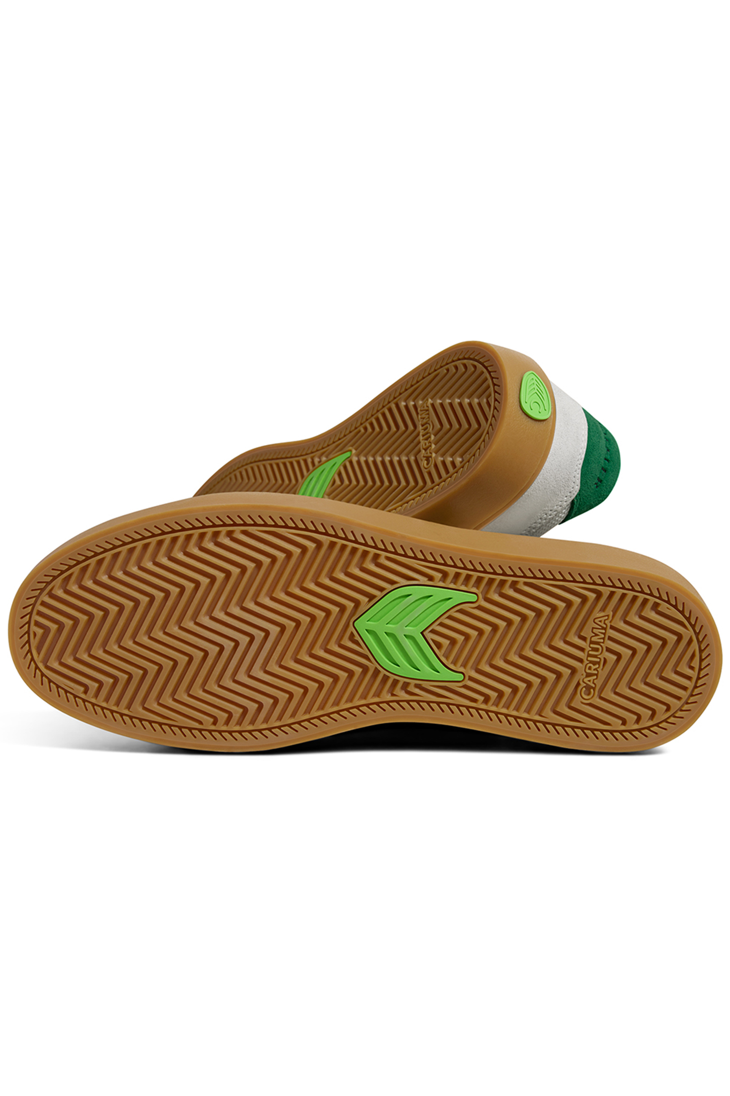 T20 PRO GUM SMOKE WHITE SUEDE AND MESH BLACK LOGO GREEN SNEA 4