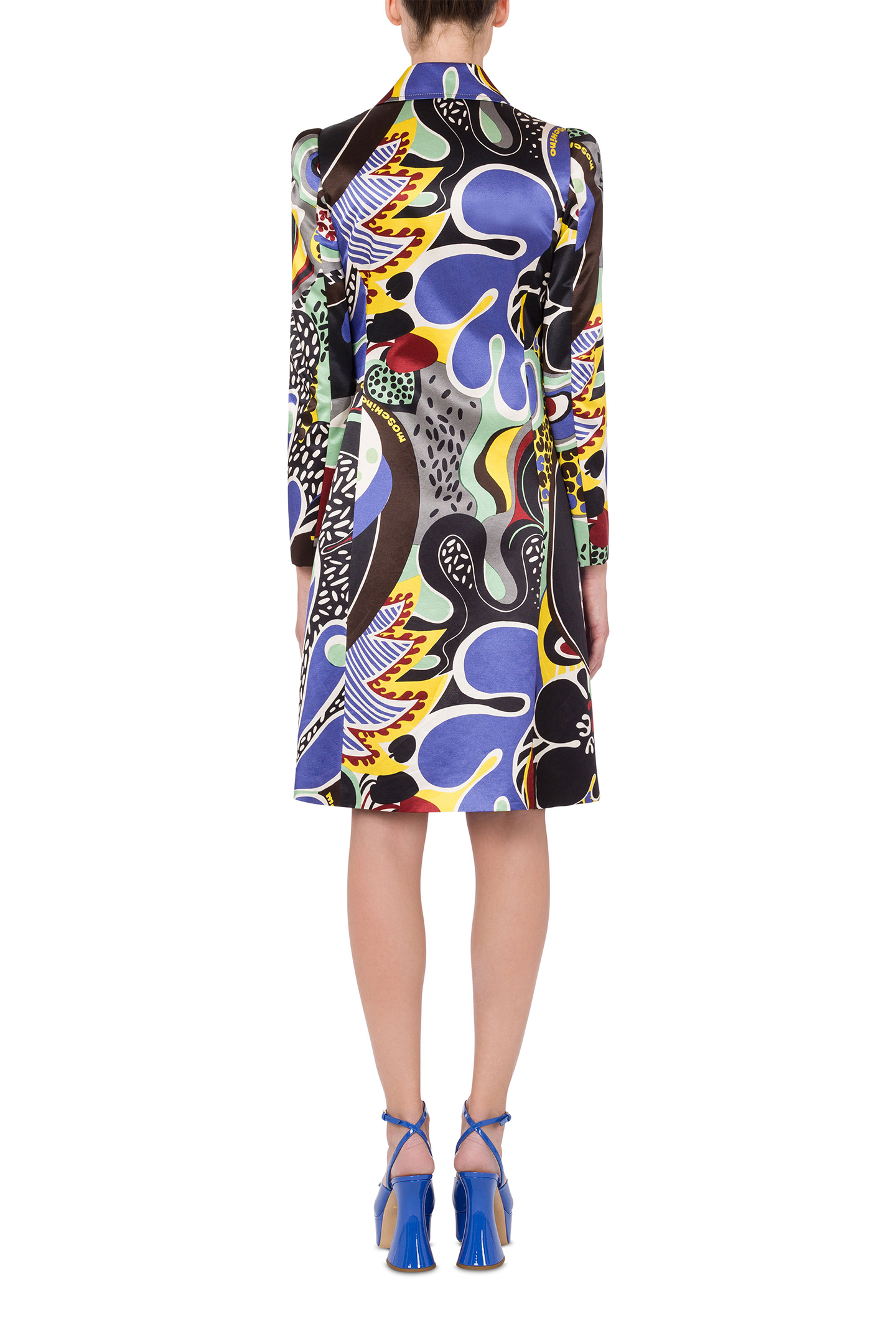 PSYCHEDELIC PRINT COAT BLACK 2