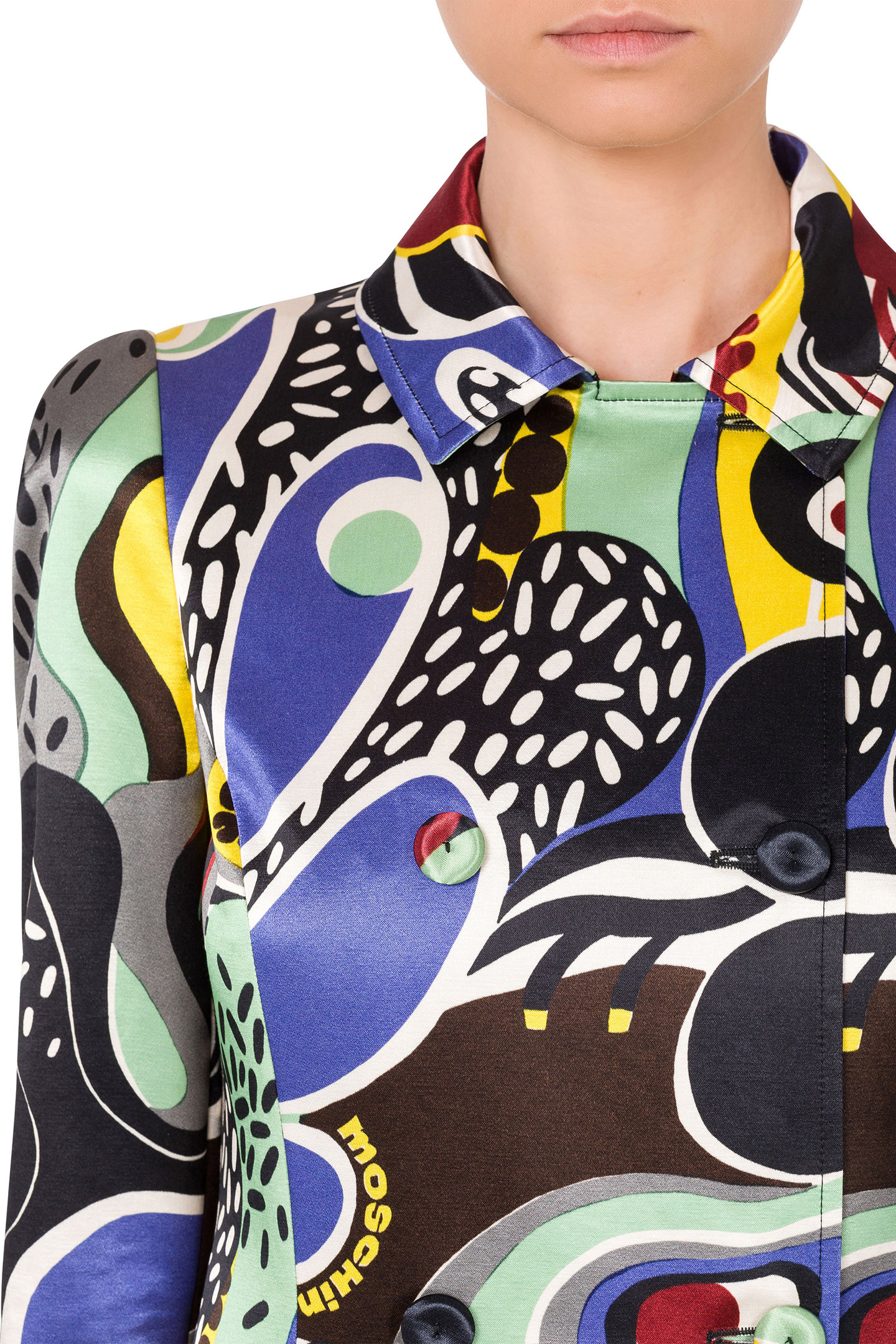 PSYCHEDELIC PRINT COAT BLACK 4