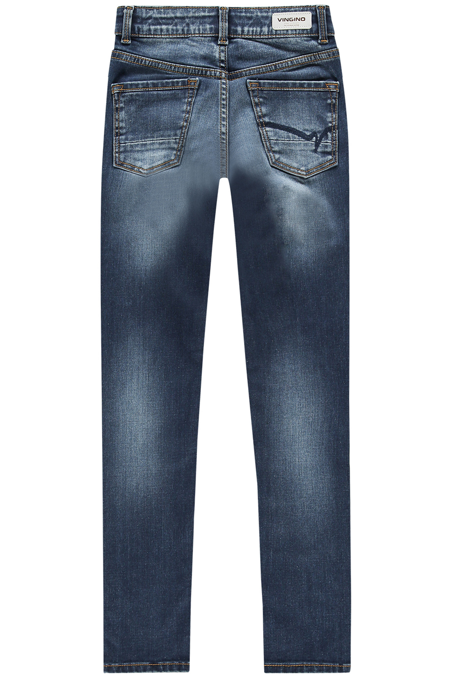 GIRL'S BIANCA JEANS MID BLUE WASH 2