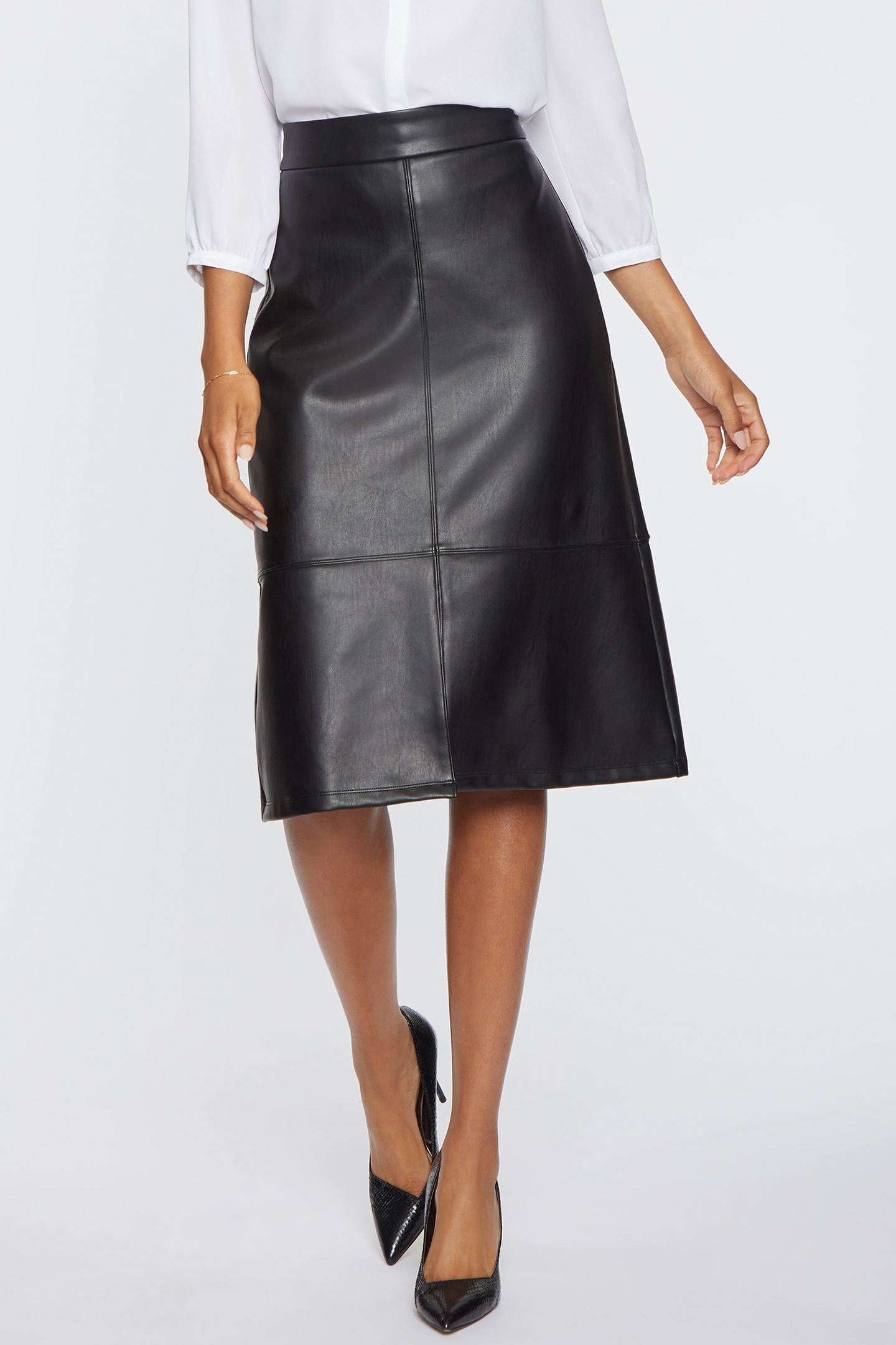 A-LINE SKIRT BLACK 1