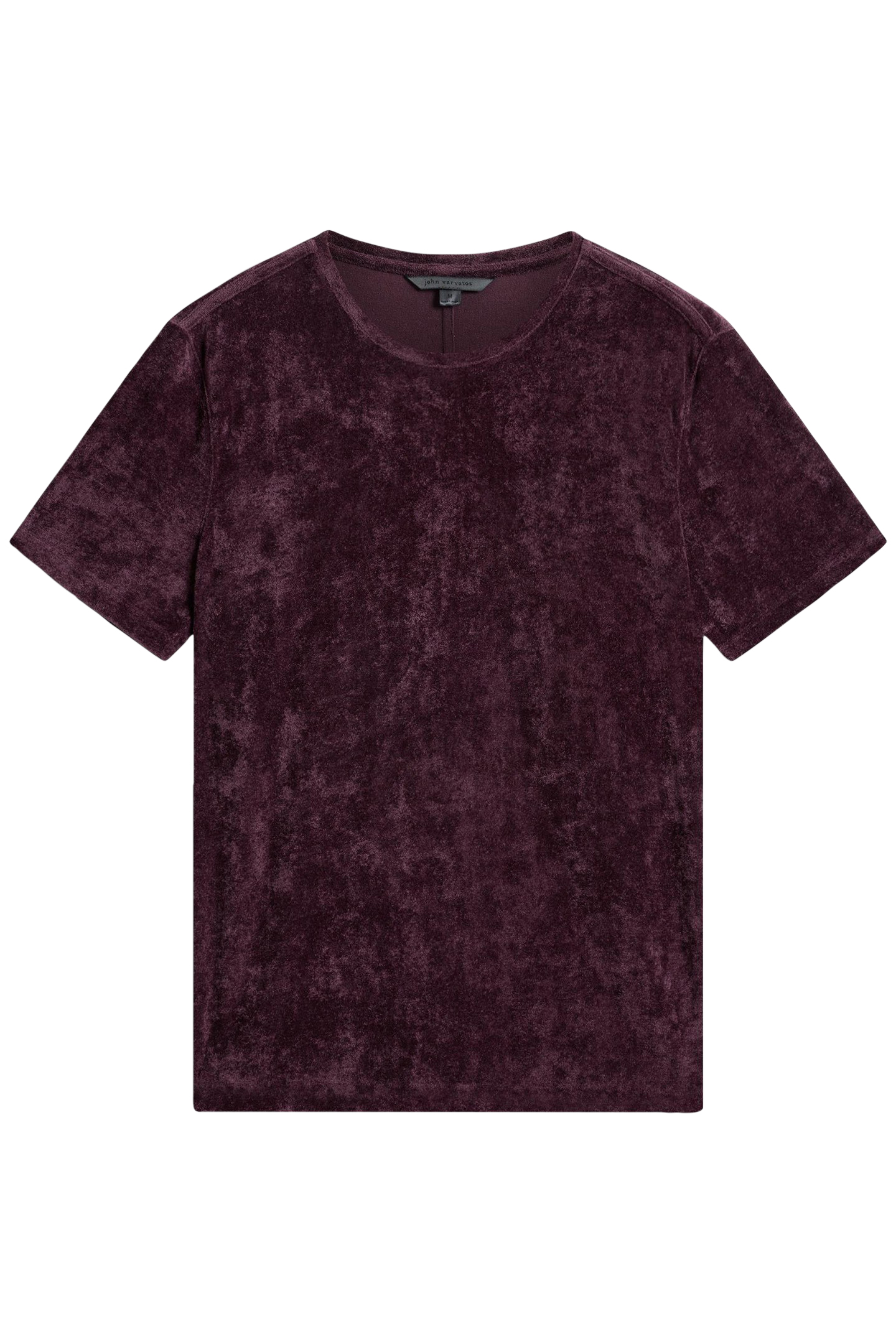 CAMINHA REGULAR FIT SS CREW DARK PLUM 2
