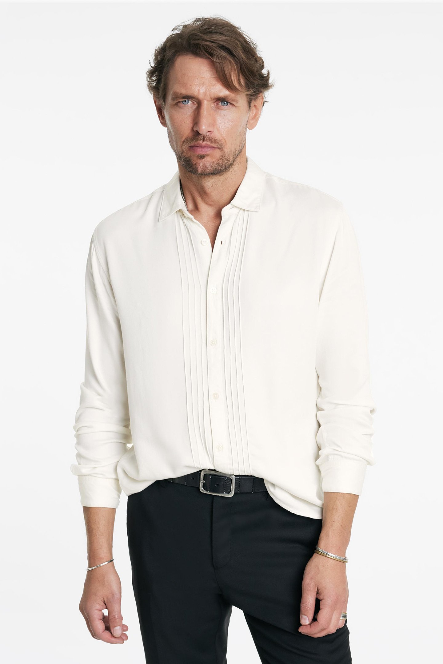 RICHMOND SHIRT IVORY by John Varvatos